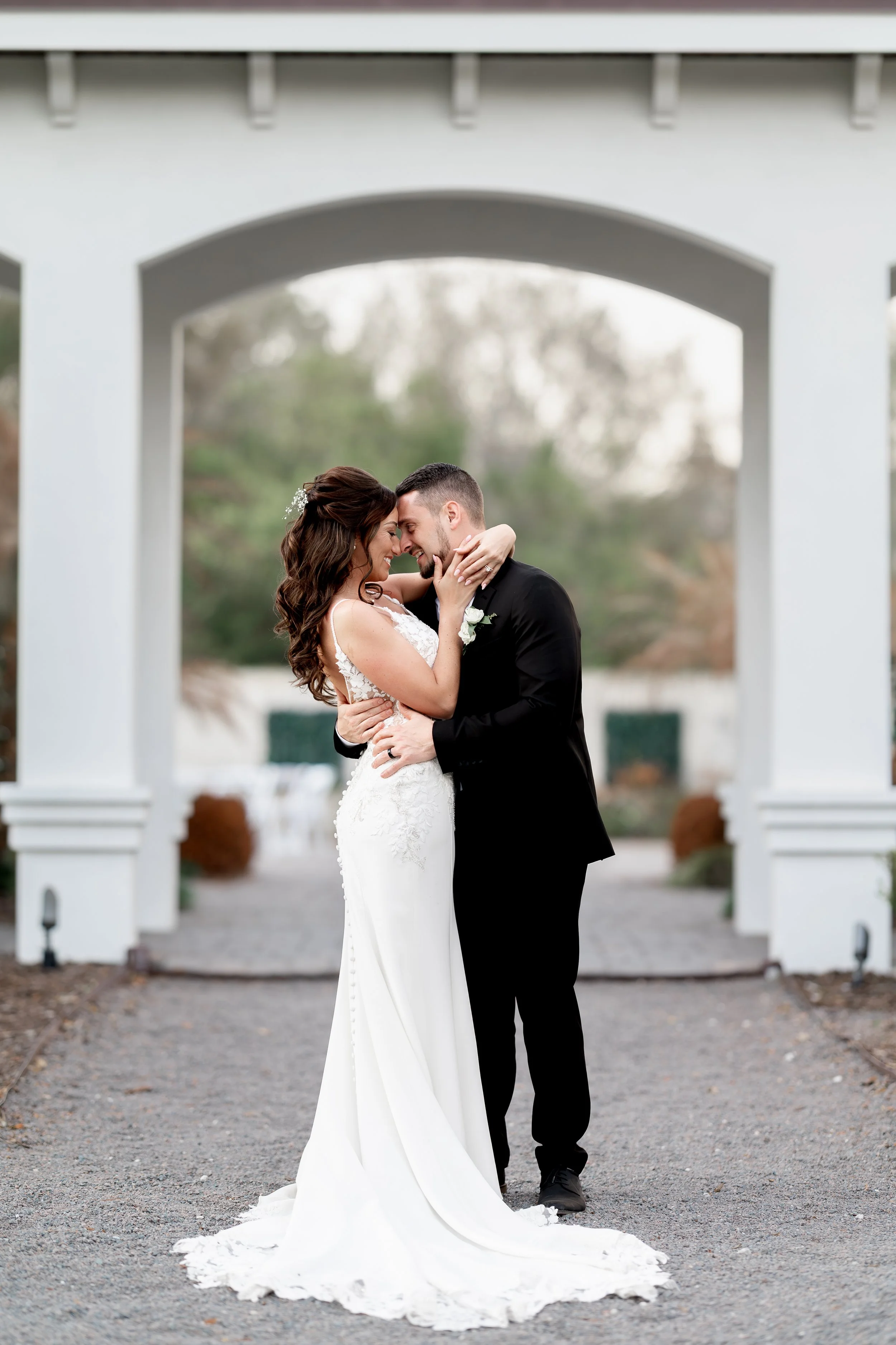 Winter Wedding at Paradise Spring's Secret Garden, Lithia, Florida
