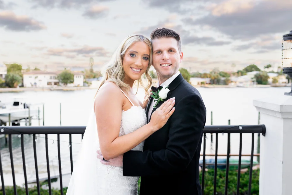 Windy Black Tie Rooftop Wedding at Hotel Zamora, St Petersburg, Florida ...