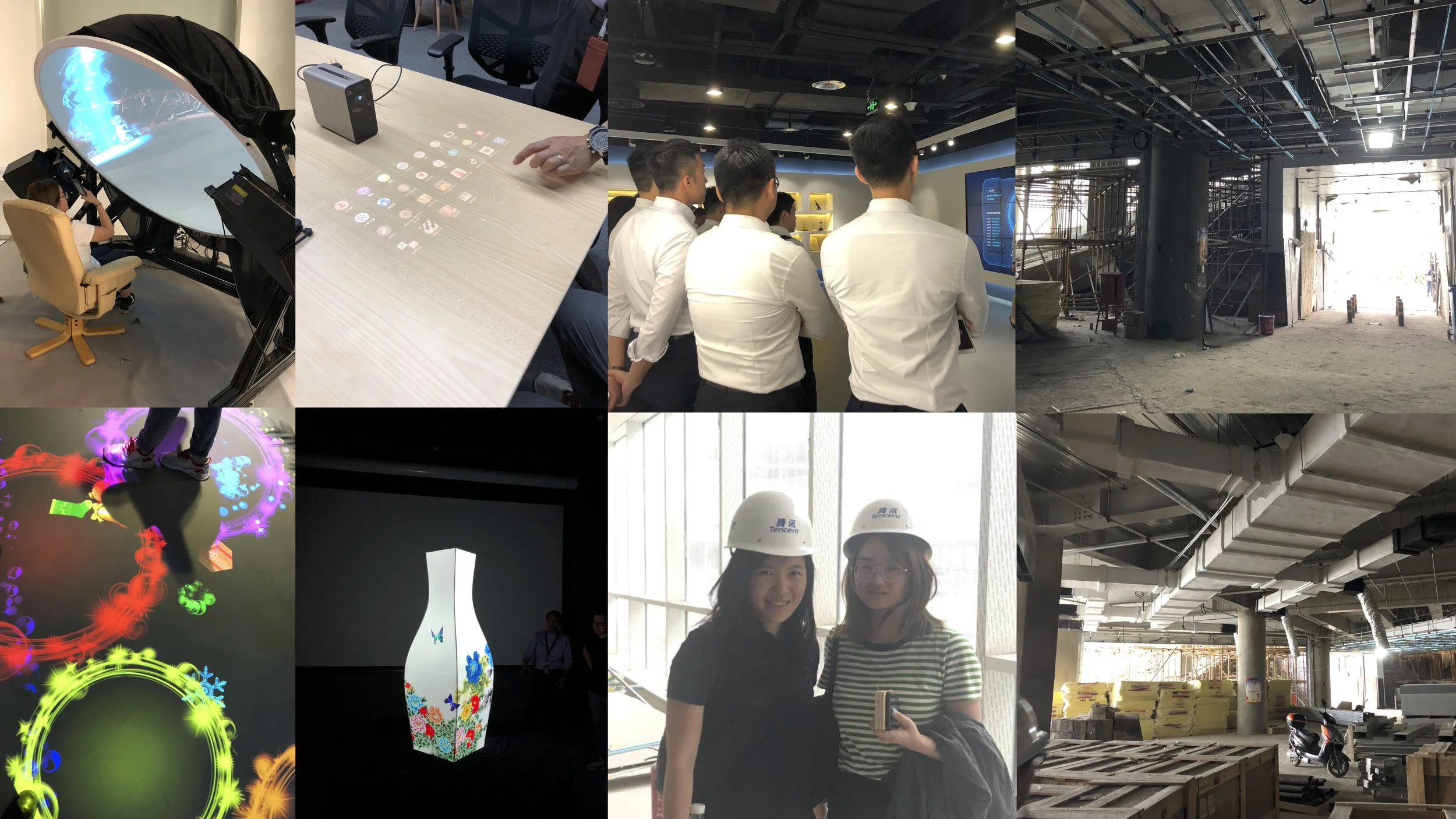 We did the site research and technology research in Beijing to understand Tencent’s corporate stories, products and emerging technologies that could be used in practice.