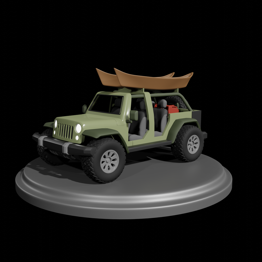 Jeep Wrangler 3D Model — Macon Stuff
