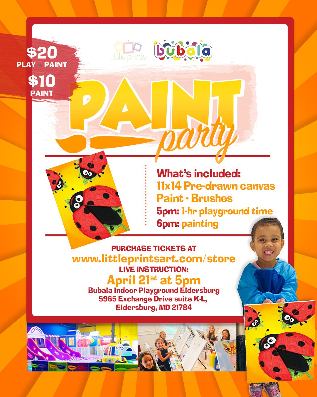 Bubala Play + Paint Pass