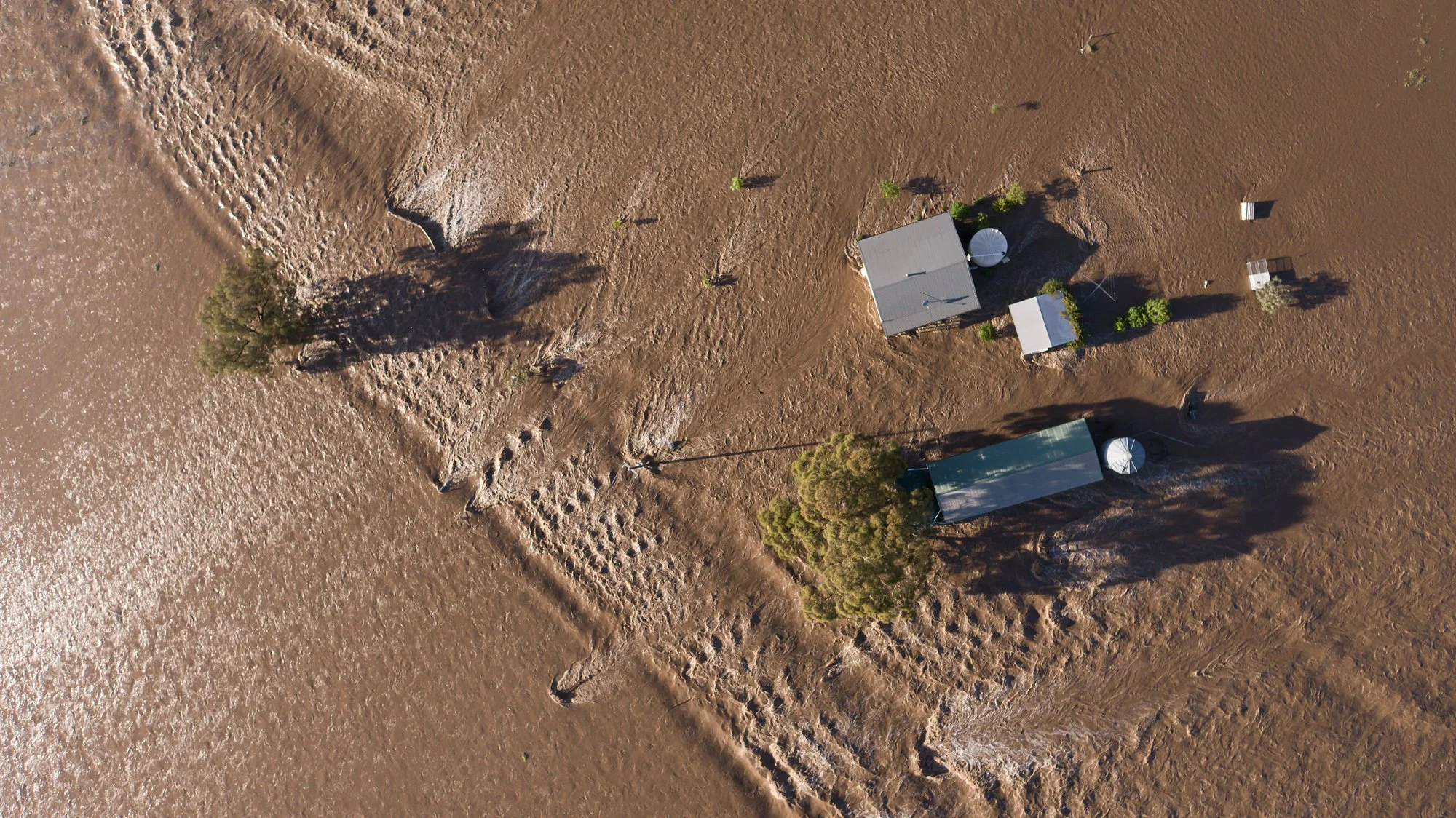 Before it got scary, I threw the drone up for a quick few photos