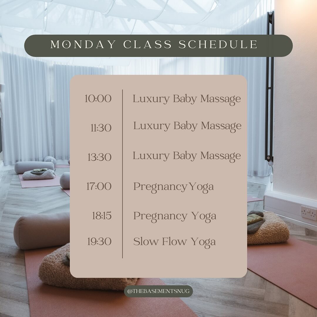 Almost a new season and welcoming some tweaks to our class schedule. 💫🫶

Book via www.thebasementsnug.co.uk

#thebasementsnug #kenilworth #warwickshire #kenilworthyoga #warwickshireyoga