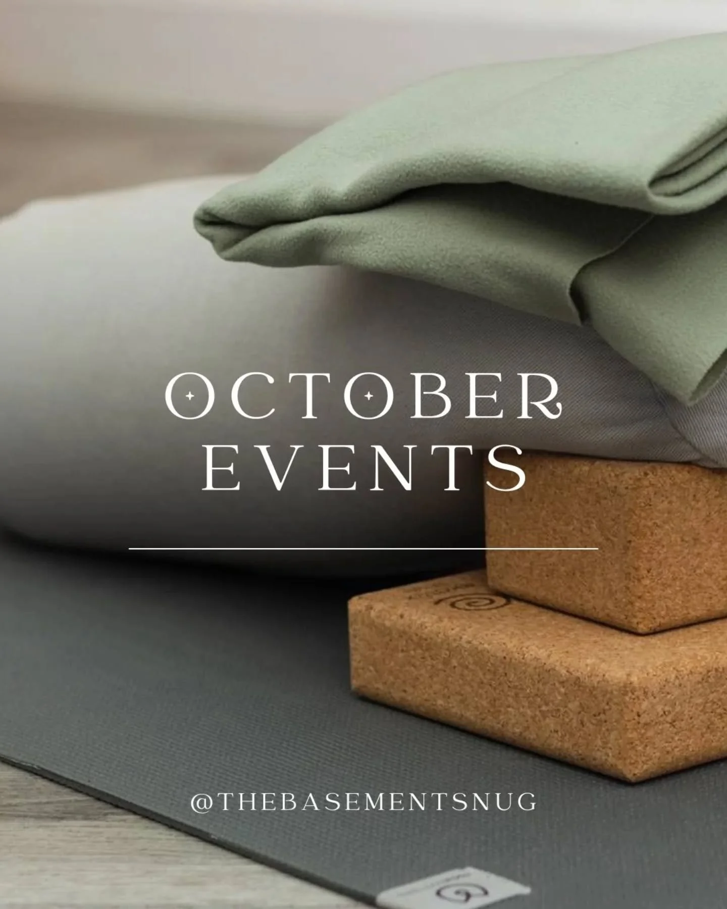 October invites us to slow down, get cosy, and turn inward ❤️

Join us this month at our yoga studio in&nbsp;Kenilworth&nbsp;for a soul-nourishing line-up of events - including&nbsp;restorative yoga, meditation classes, kundalini yoga, aromatherapy w