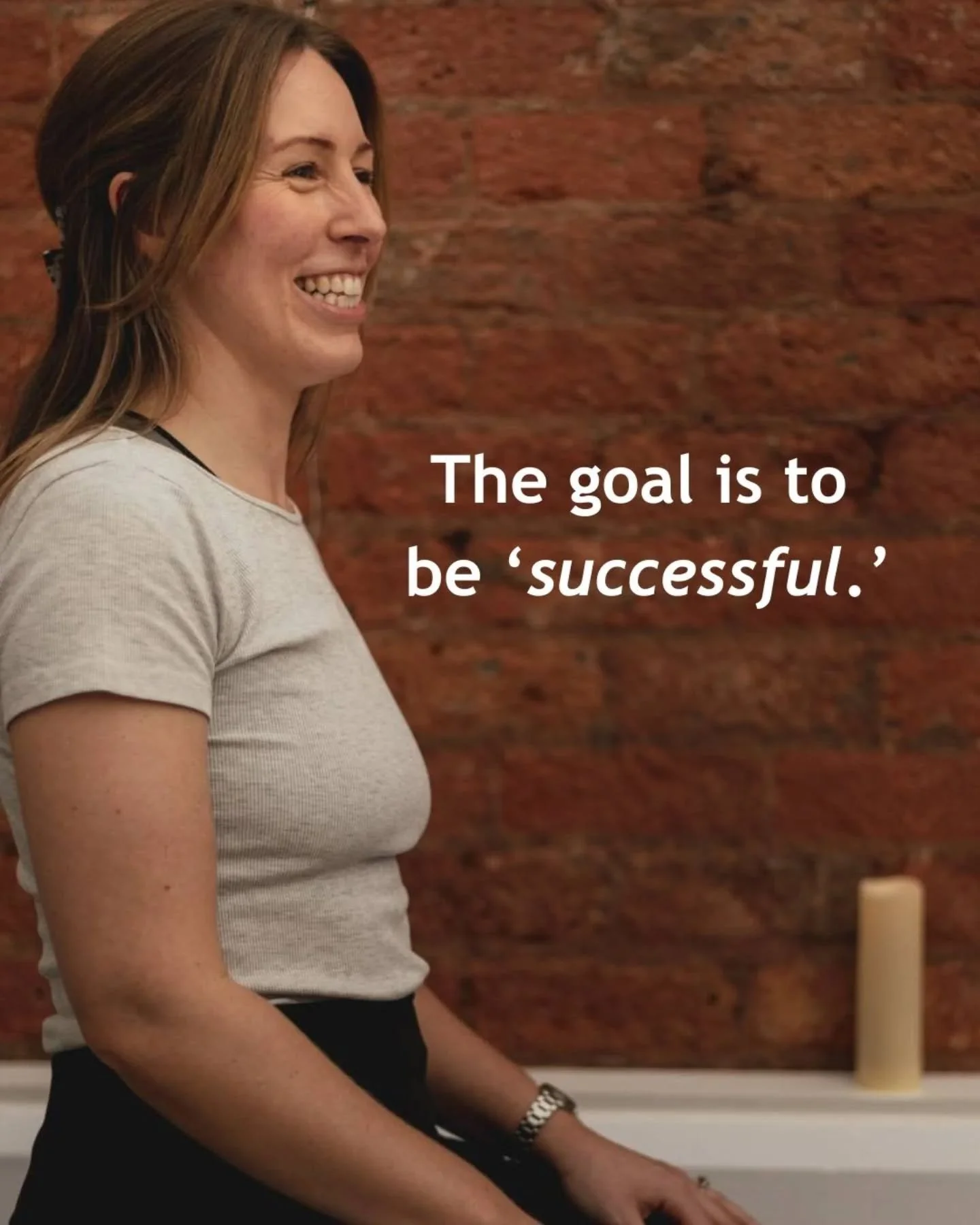 We often get wrapped up in being successful -chasing goals,careers and doing more. But is it real success if it costs us our peace and our joy?

Coming back to the mat can remind us that by giving ourselves that time and space, we show up better for 