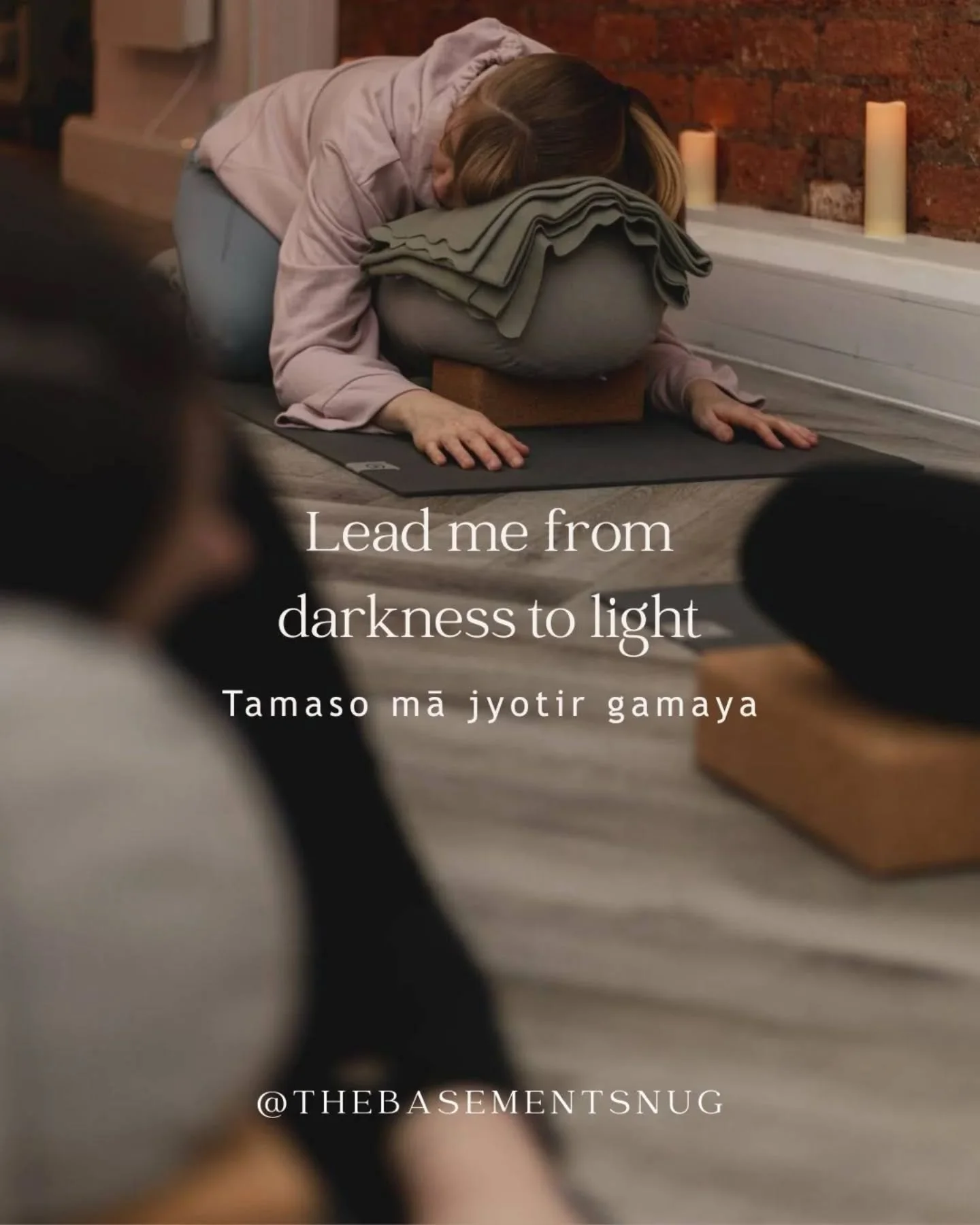 The longest night is here, and the light is quietly returning. Take a moment today to notice it, inside you and around you.

In the Upanishads, there&rsquo;s a beautiful Sanskrit line:&nbsp;&ldquo;Tamaso mā jyotir gamaya&rdquo;, which means &ldquo;Le