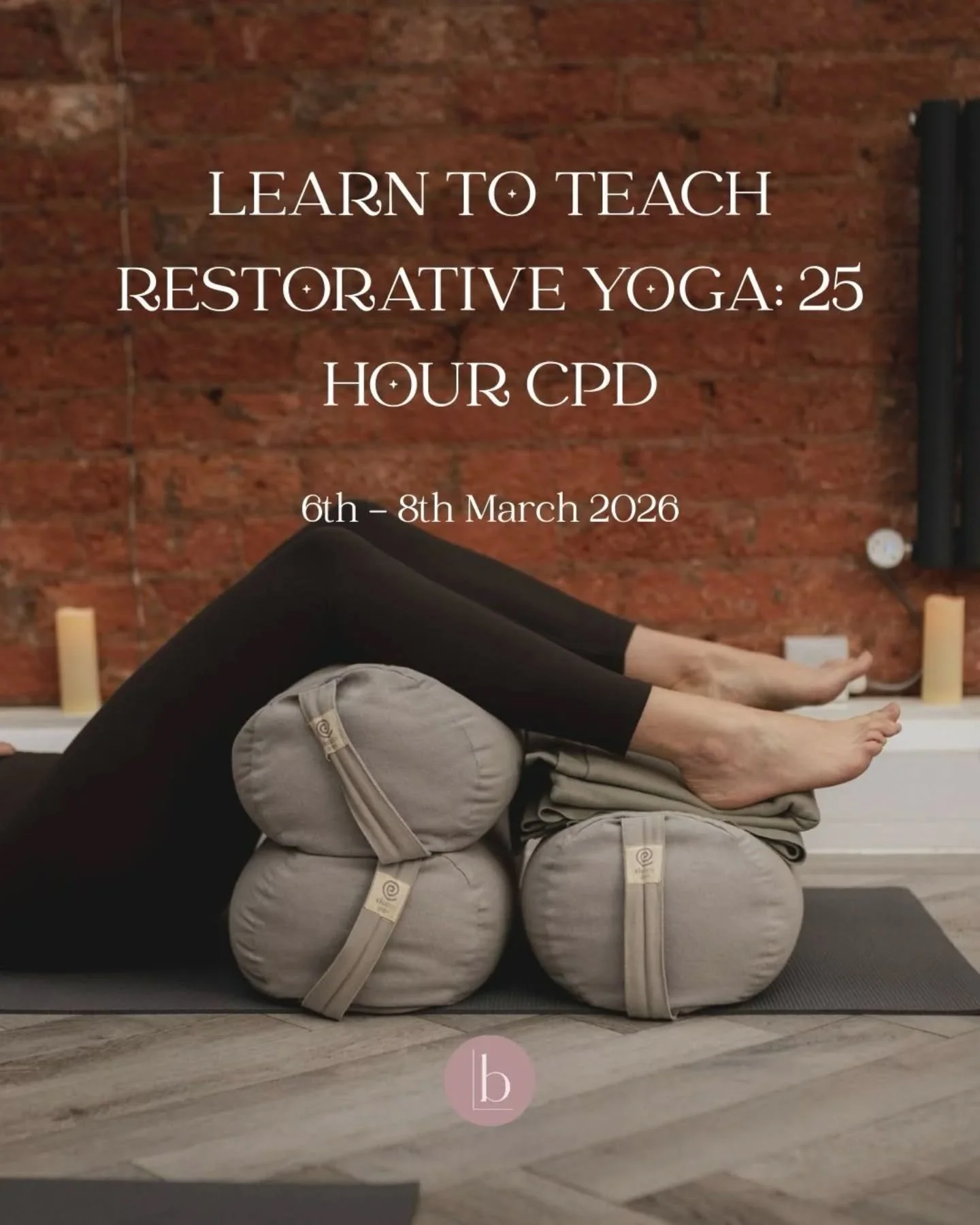 Teaching restorative yoga has been such a joy. 

There&rsquo;s something special about creating a space where people can arrive exactly as they are, settle into support and simply rest. 

If you&rsquo;ve ever felt drawn to slowing down, supporting ot