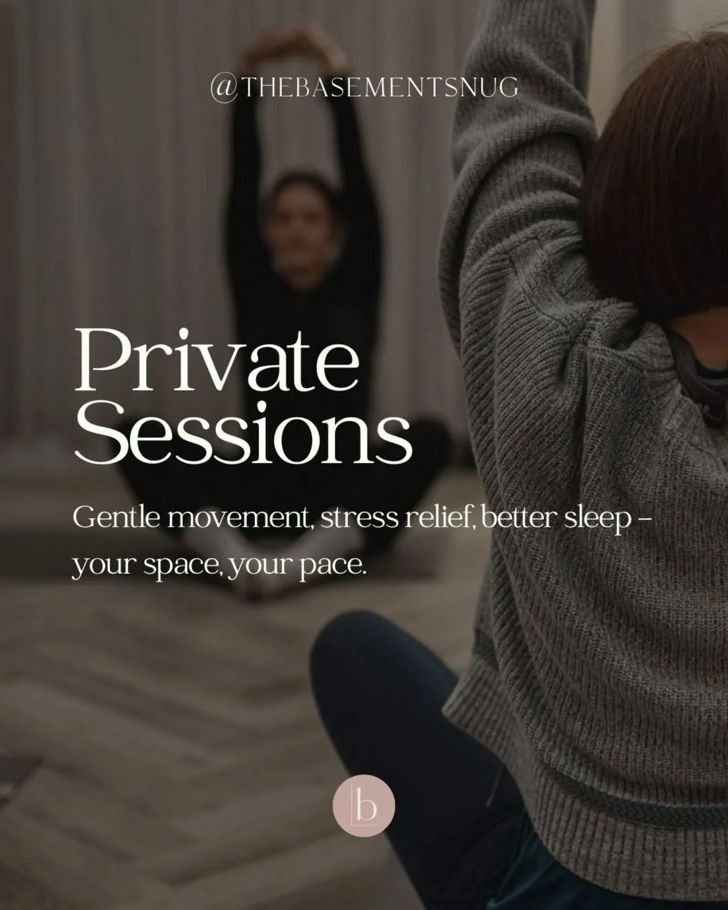 Sometimes the best practice is the one made just for you 🌿

Private sessions give you space to move, breathe and reset - at your pace, in your space, exactly how you need it.

#warwickshireyoga  #privateyoga  #kenilworthyoga