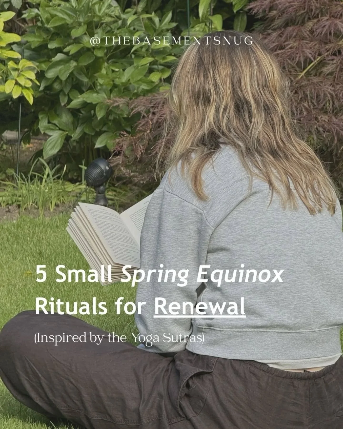 5 Small Spring Equinox Rituals for Renewal for even the busiest of people. 

You don&rsquo;t need a full life overhaul this Spring. 

When life is busy, it&rsquo;s often the&nbsp;small, simple acts such as stretching for a couple of minutes or notici