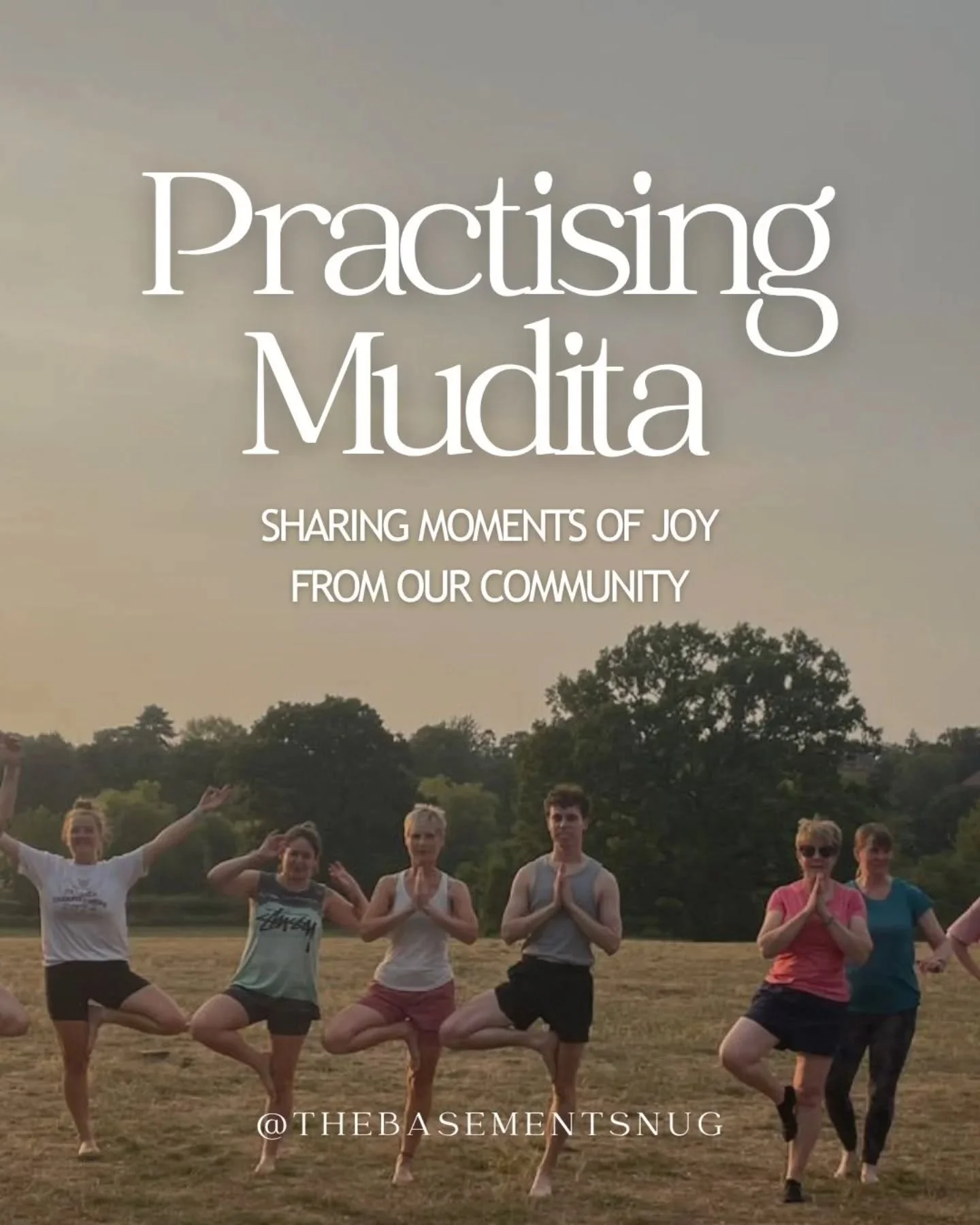 We&rsquo;re starting a new monthly series here at The Snug inspired by the Sanskrit word&nbsp;Mudita&nbsp;- the practice of celebrating joy and good fortune in others, without comparison or envy.

It&rsquo;s a reminder that joy isn&rsquo;t something 
