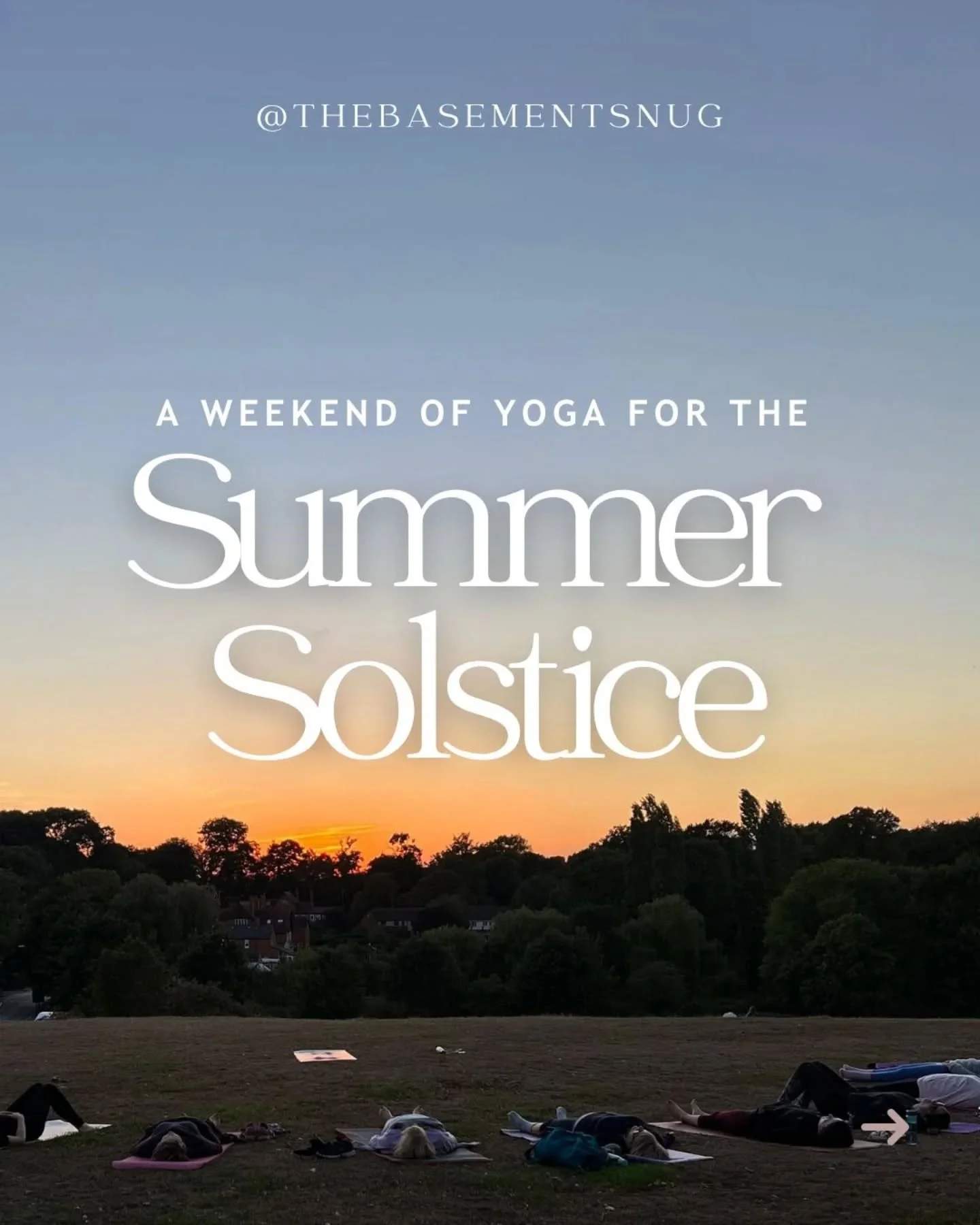 The Summer Solstice (21st June) marks the longest day of the year - a natural peak of light and energy.

Across the weekend, we&rsquo;re offering space to balance that energy with both rest and movement.

From slow flow and outdoor yoga in Abbey Fiel