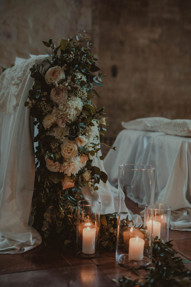 Soft elegant destination wedding in Assisi 