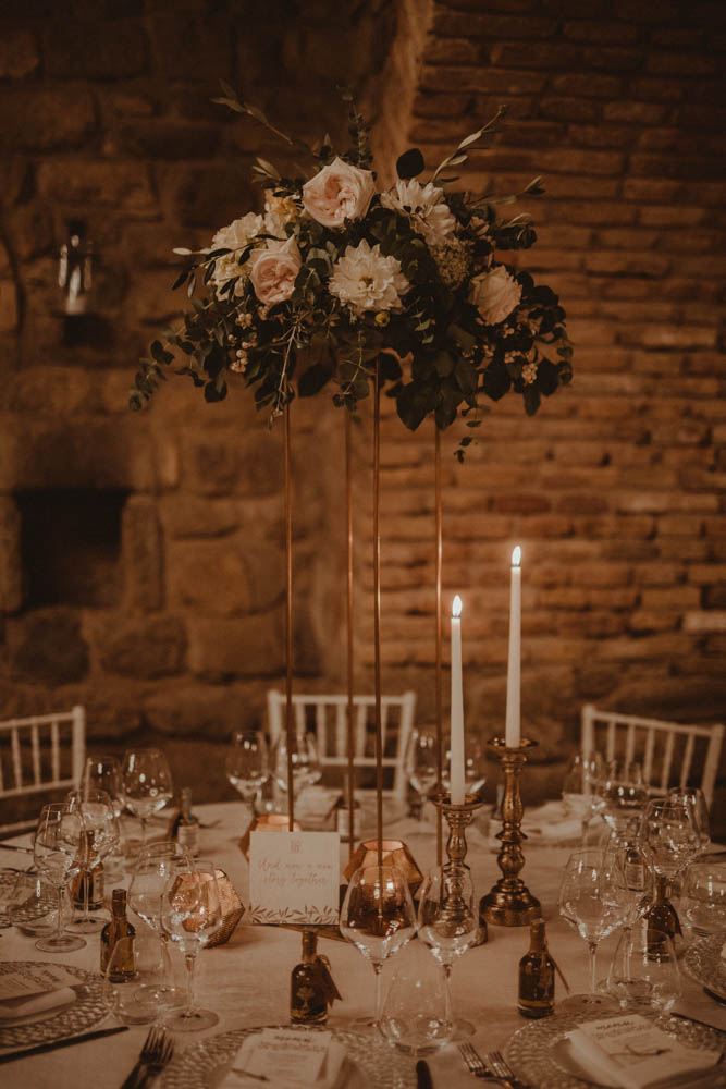 Soft elegant destination wedding in Assisi 