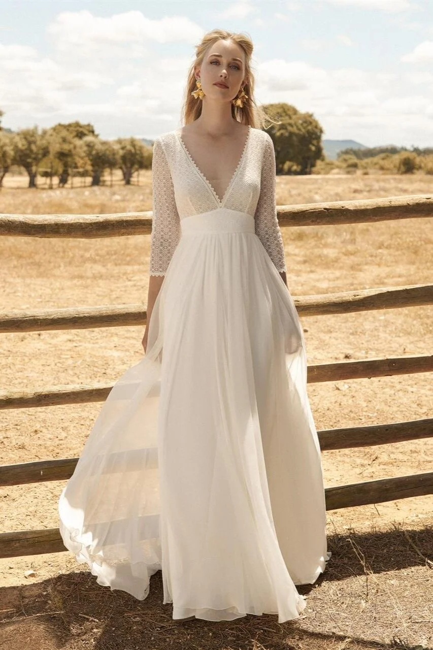 Elopement wedding dress