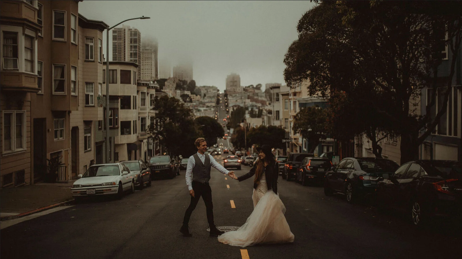 Elopement wedding in San Francisco California
