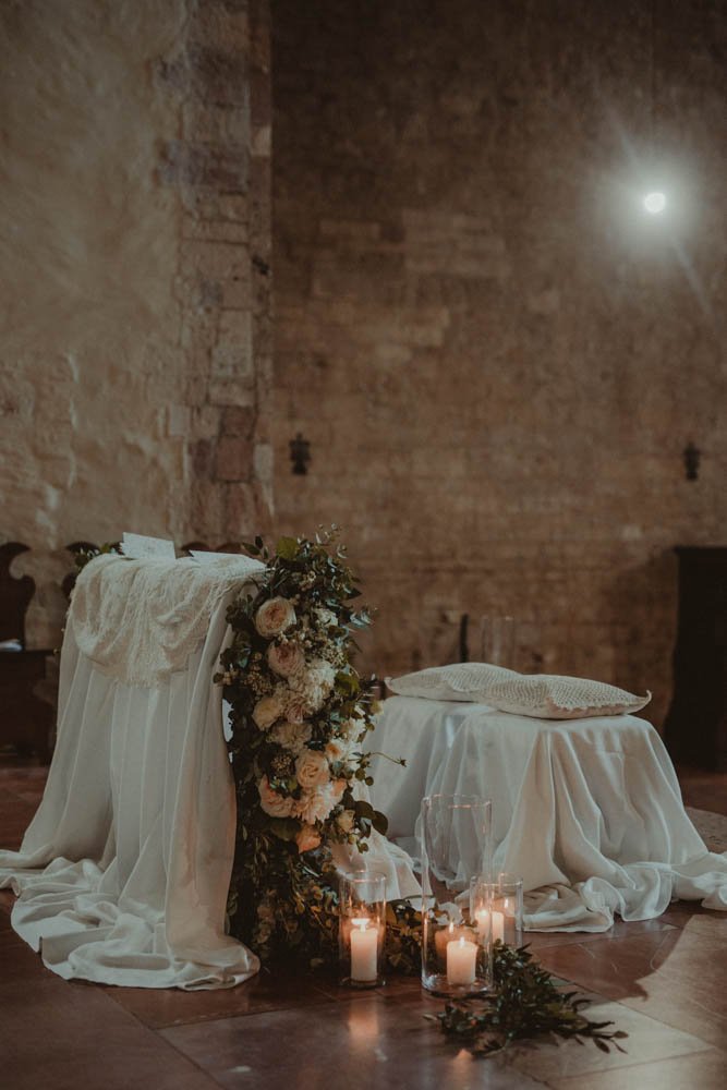 Destination wedding at Castello di Rosciano Giulia Barabani wedding planner in Umbria 