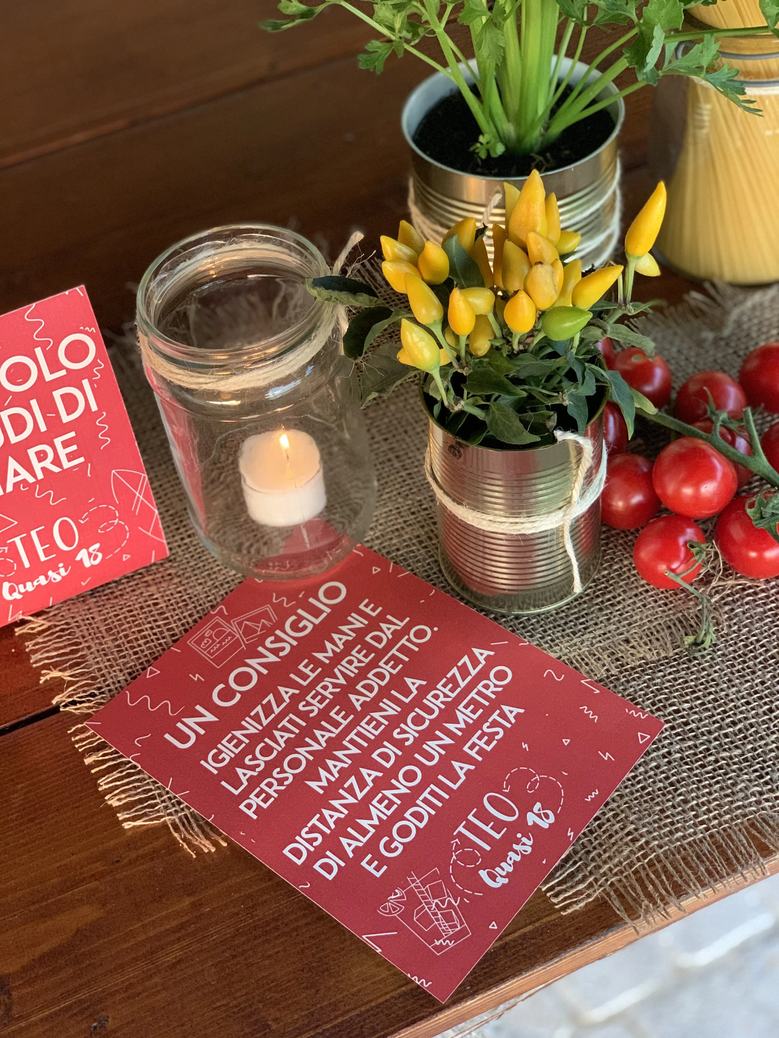 Festa di Compleanno 18 ANNI Todi Giulia Barabani event planner in Umbria