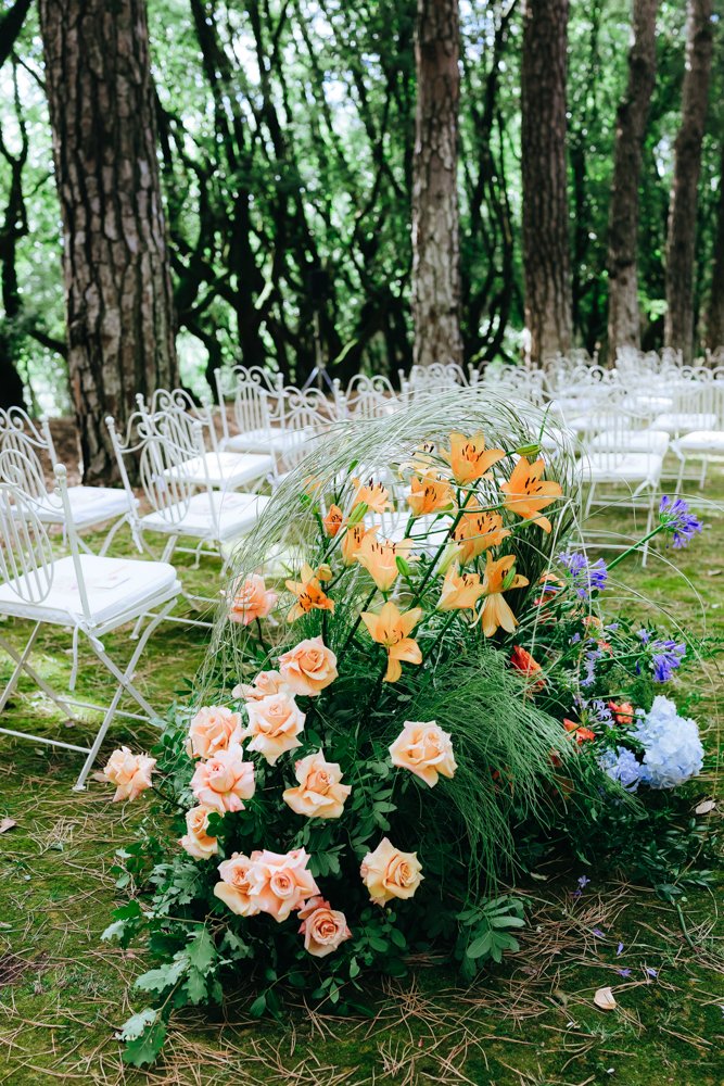 Cerimonia cattedrale dell’amore Castello di Solfagnano - Vittoria Vicky Piria e Andrea Busnelli matrimonio Umbria Giulia Barabani Luxury wedding planner 