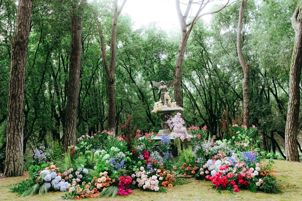 Cerimonia cattedrale dell’amore Castello di Solfagnano - Vittoria Vicky Piria e Andrea Busnelli matrimonio Umbria Giulia Barabani Luxury wedding planner 