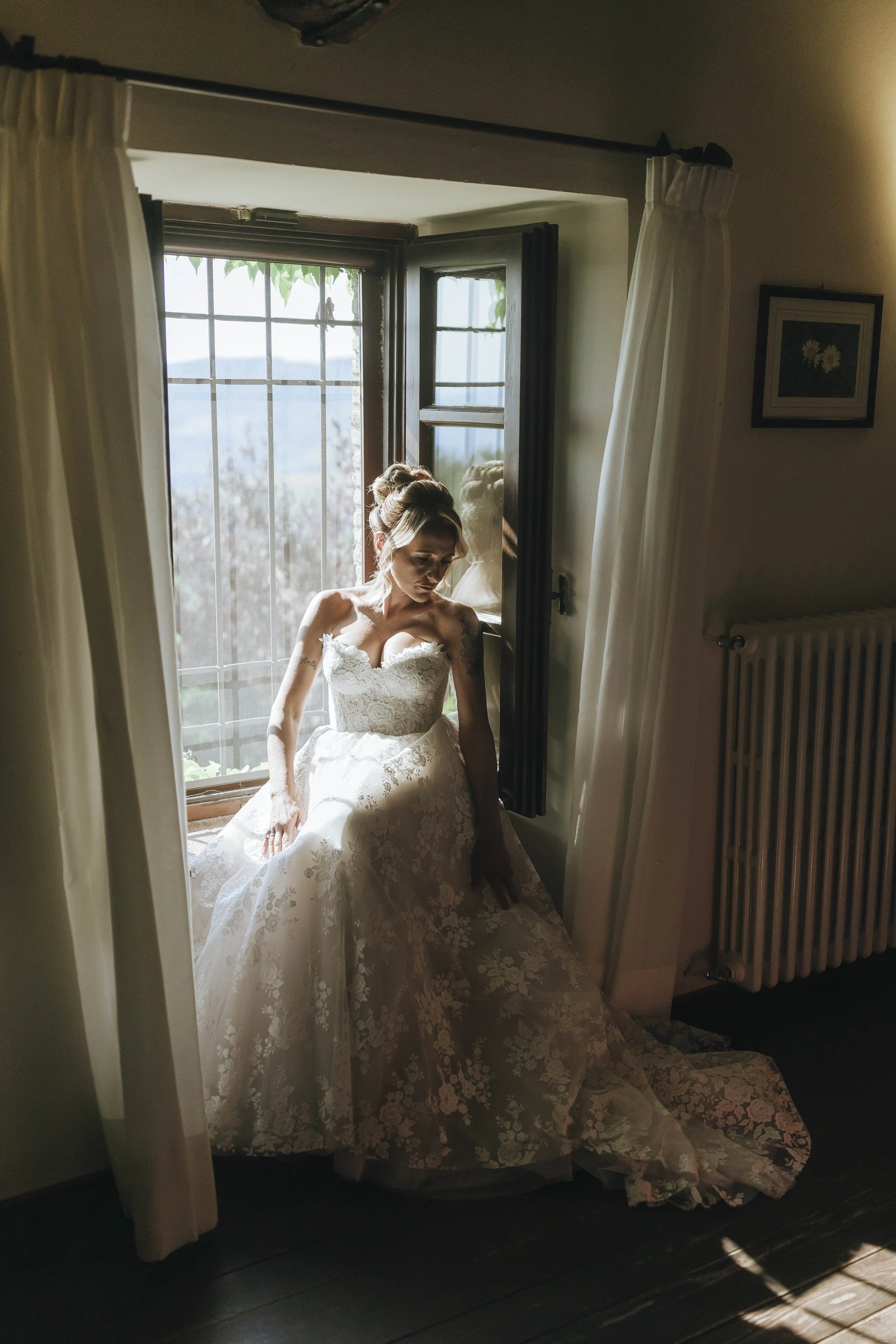 Wedding Ceremony at Castello di Petrata – Assisi View