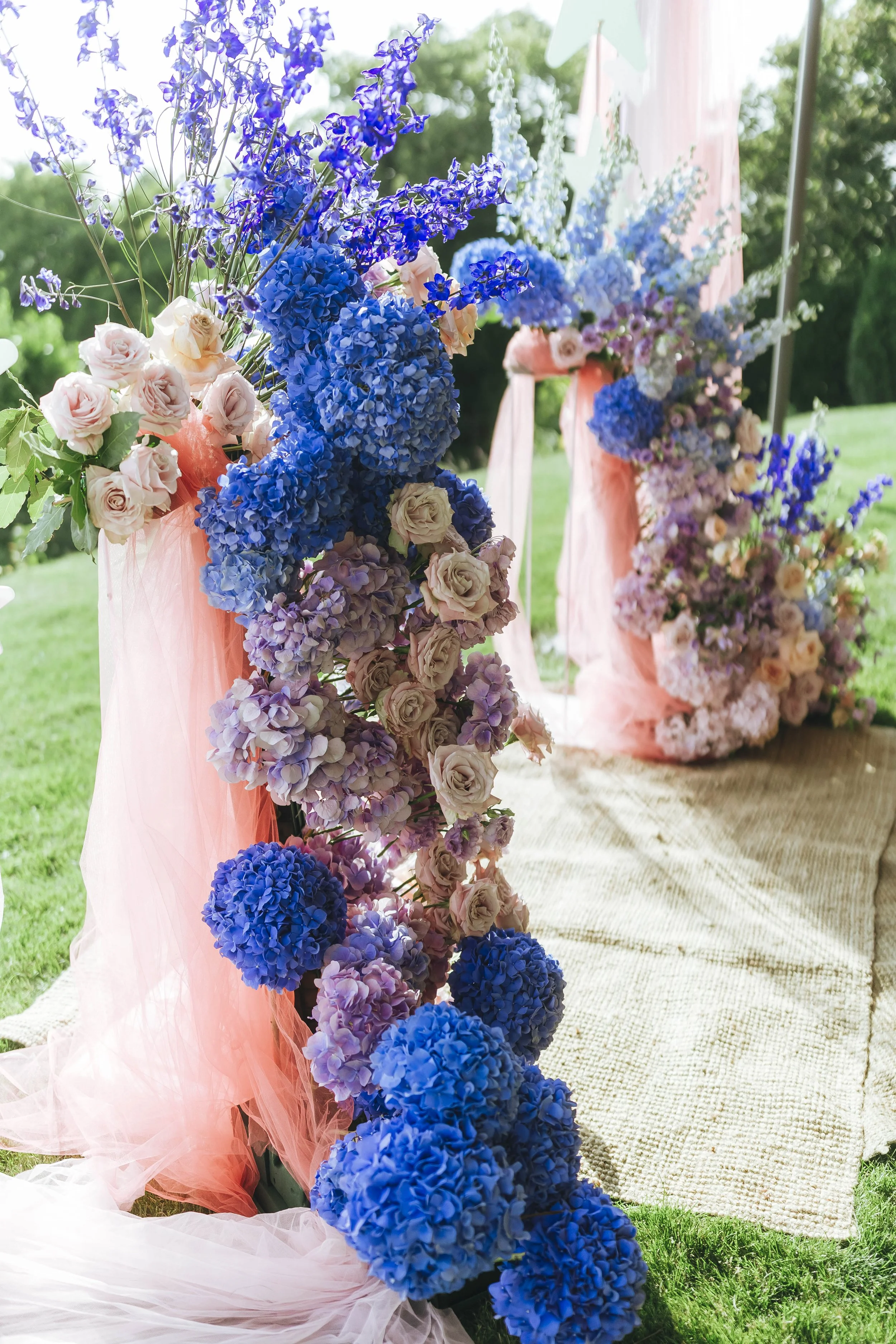 Wedding Ceremony at Castello di Petrata  Giulia Barabani destination wedding planner in Umbria