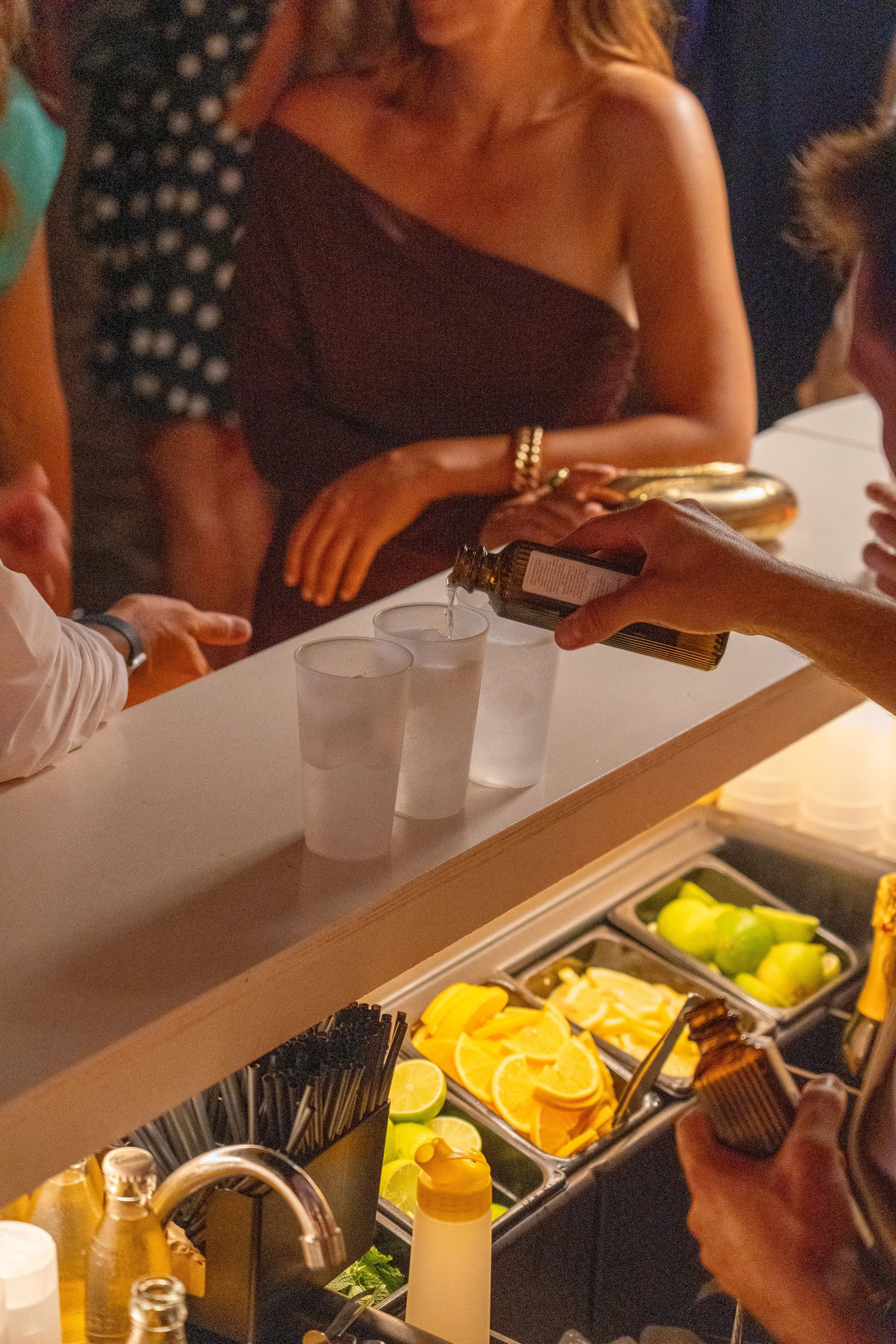 wedding content creator capturing candid moment during destination wedding in Italy - Giulia Barabani destination wedding planner in Umbria 