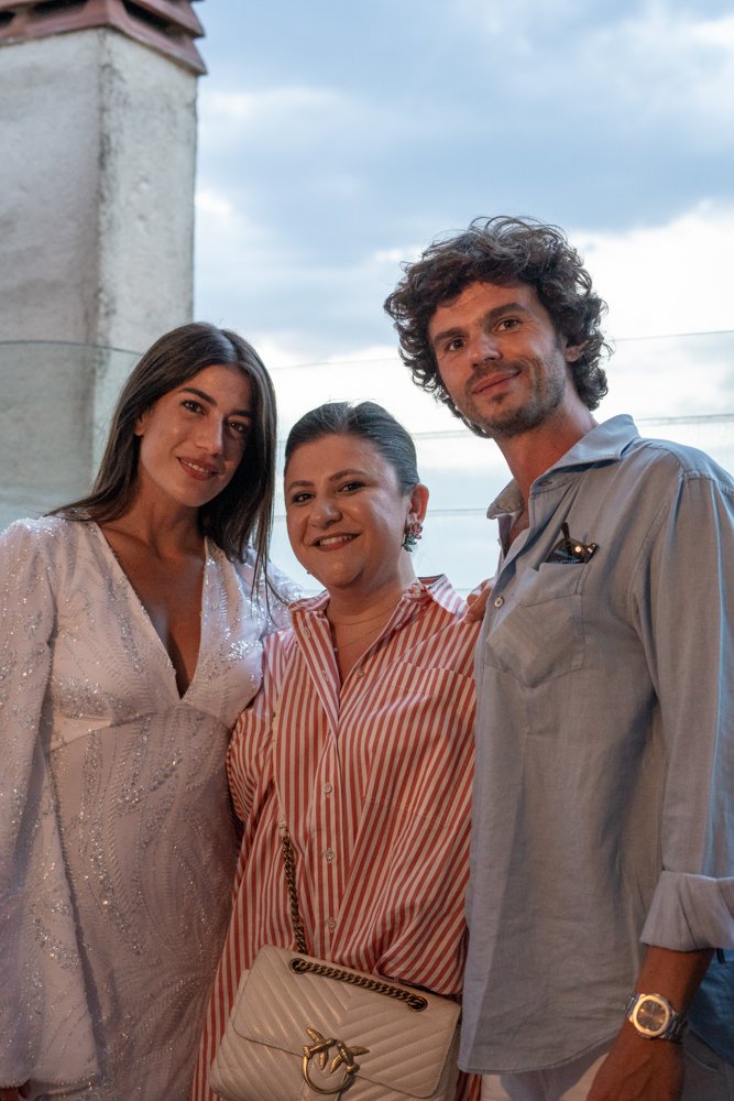 Vittoria Vicky Piria e Andrea Busnelli con Giulia Barabani Luxury wedding planner in Umbria che ha organizzato il loro matrimonio
