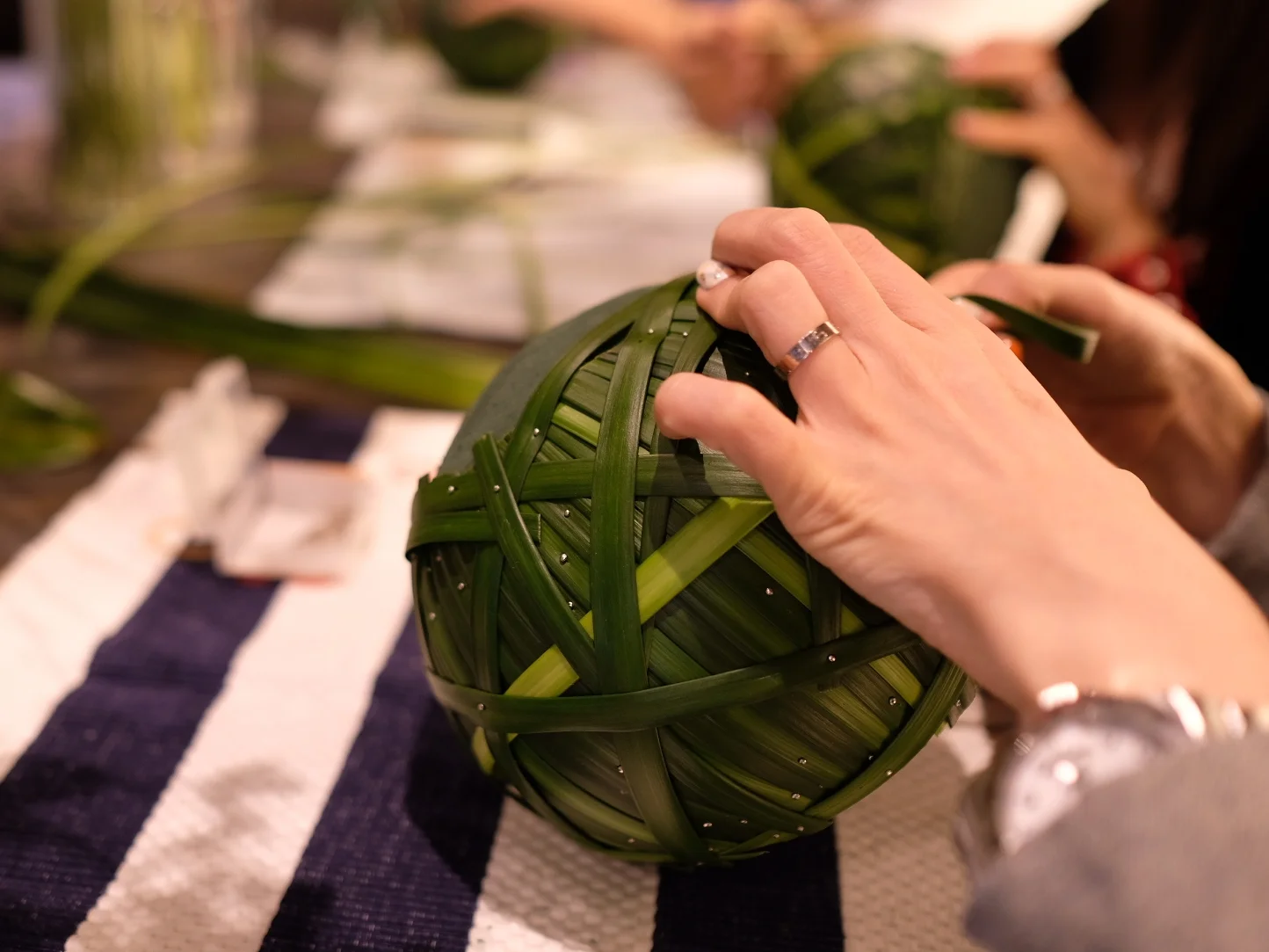 Pinning Flower Arrangement Workshop 