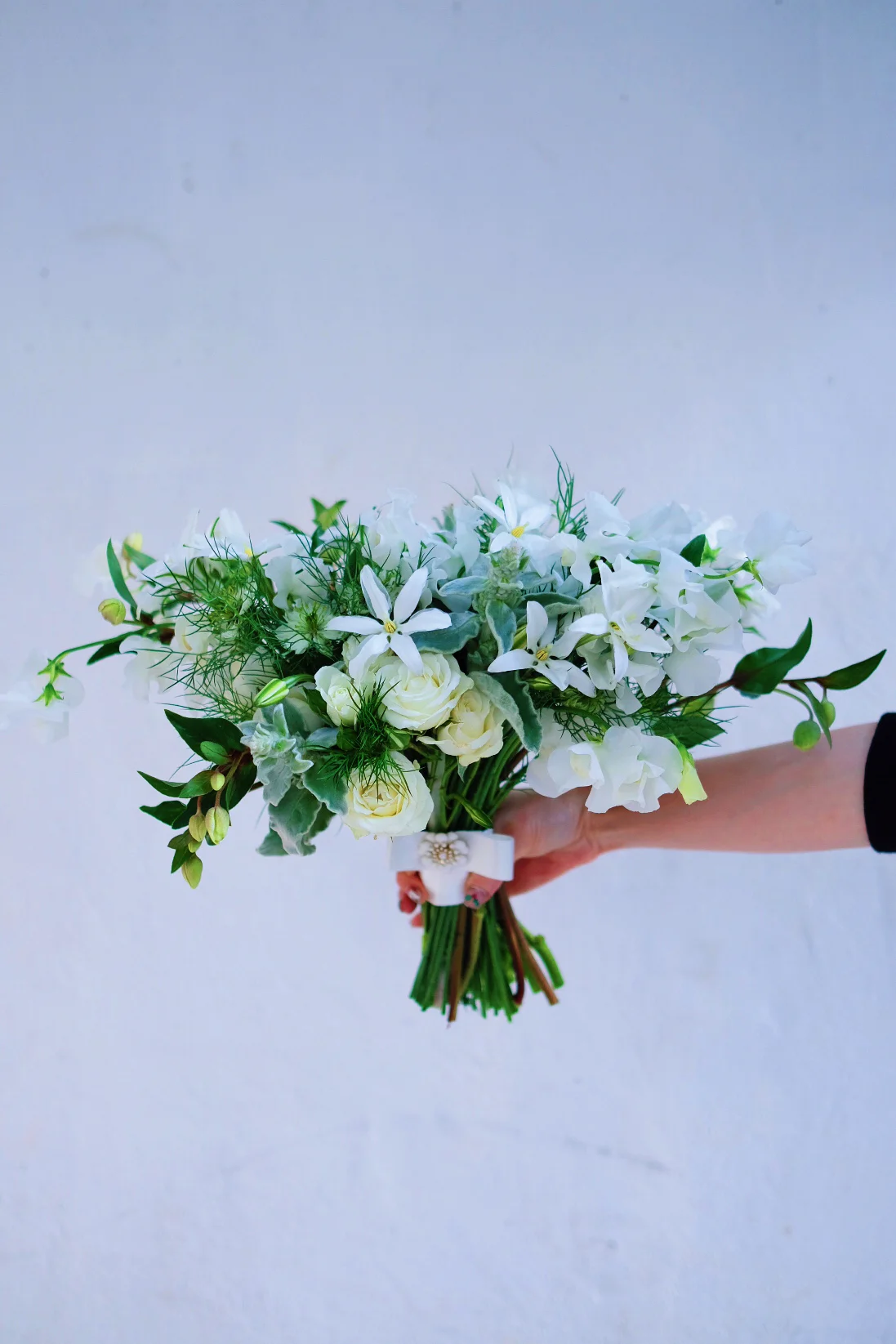 Painterly Style in White Tone