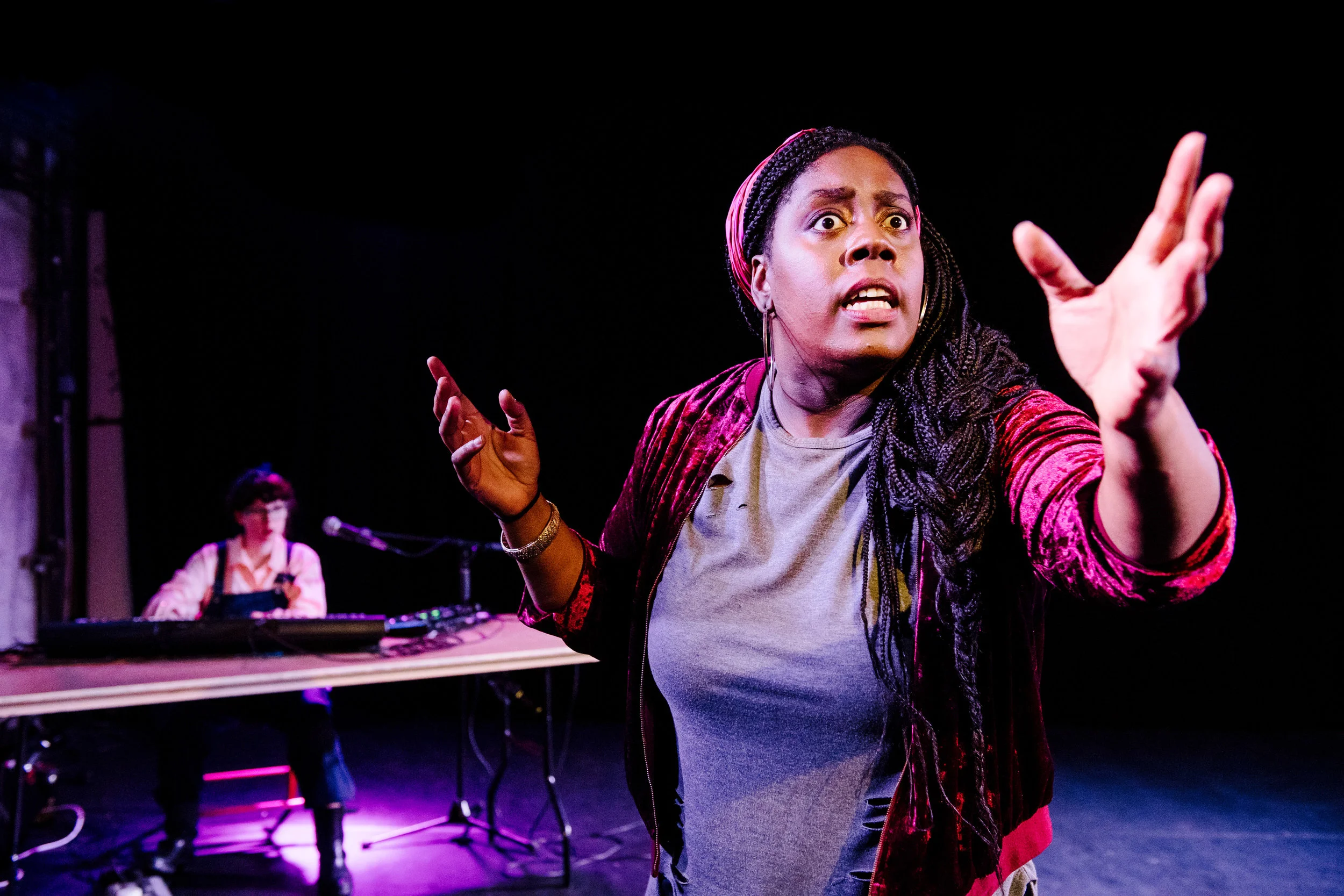 (c) Alex Brenner, no use without credit, Les Foules - The Year of the Rooster Monk @ Vaultfest (_DSC1379).jpg