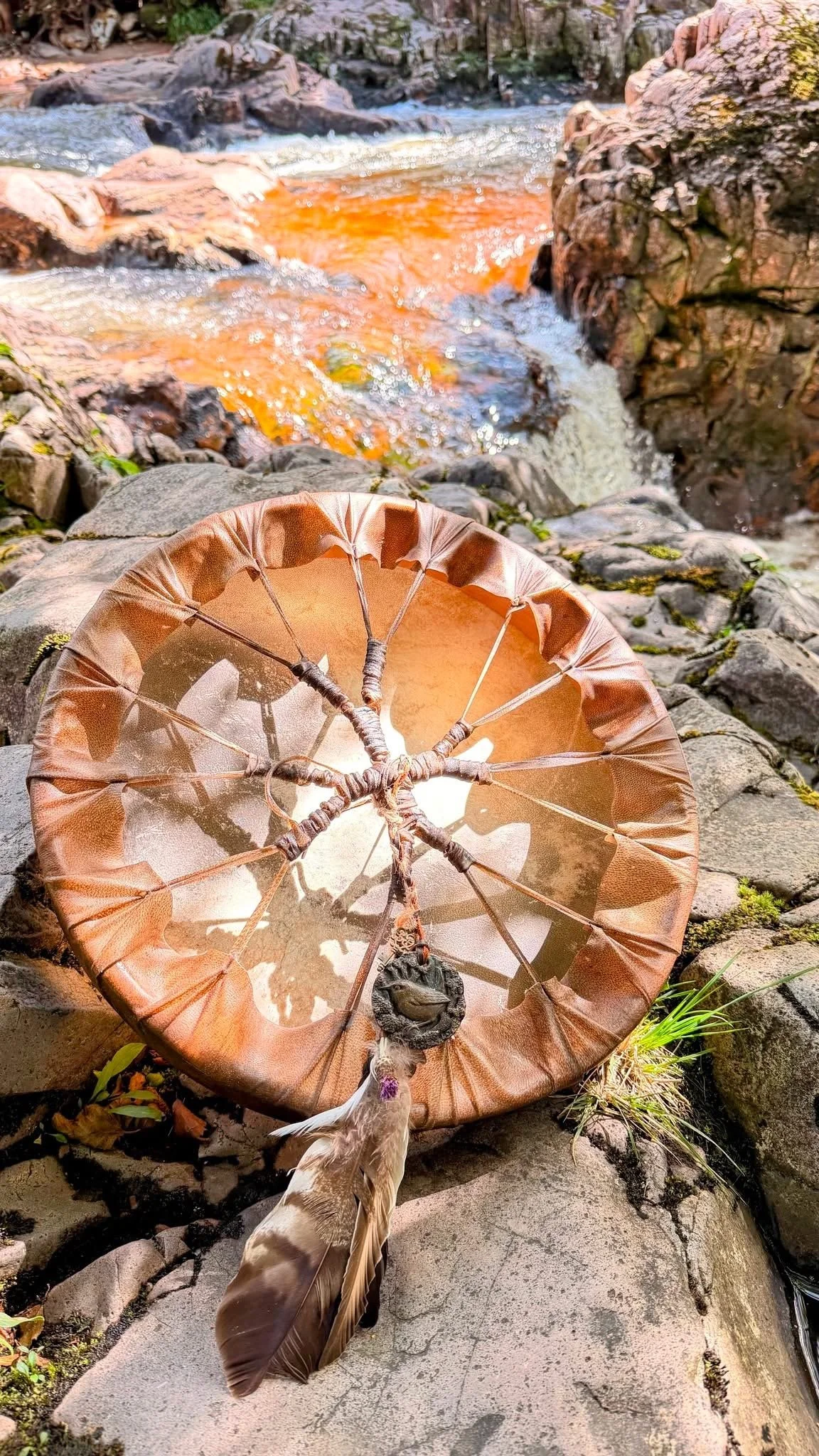 My shamanic drum used for sacred journey