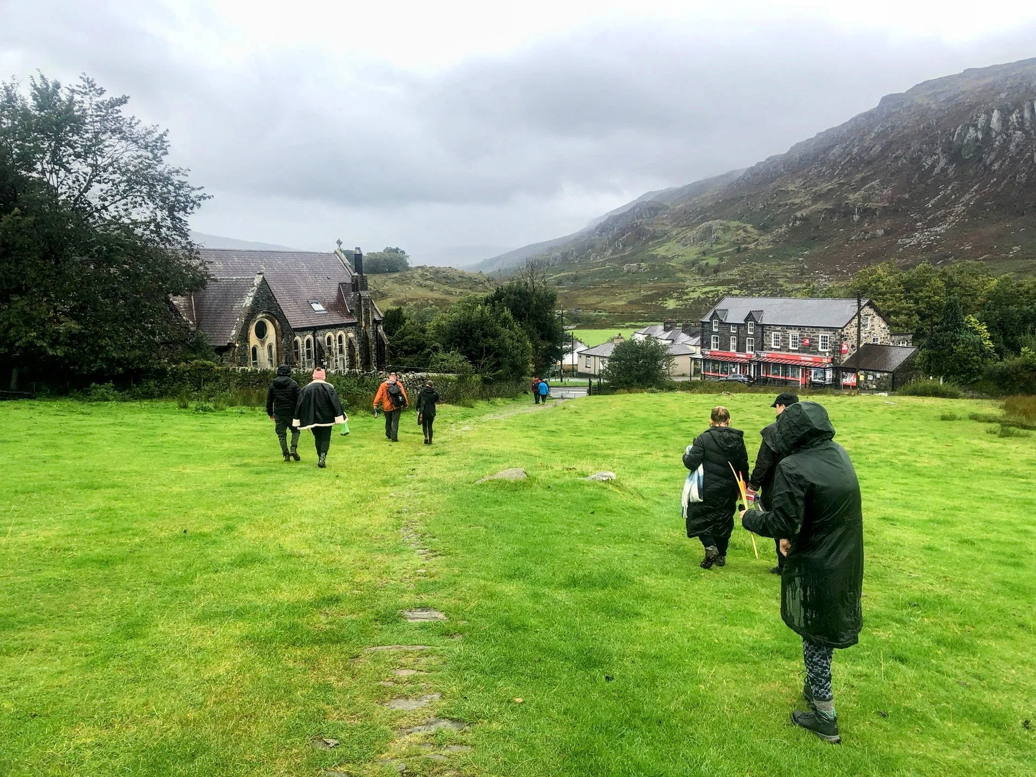 Back from a guided walk