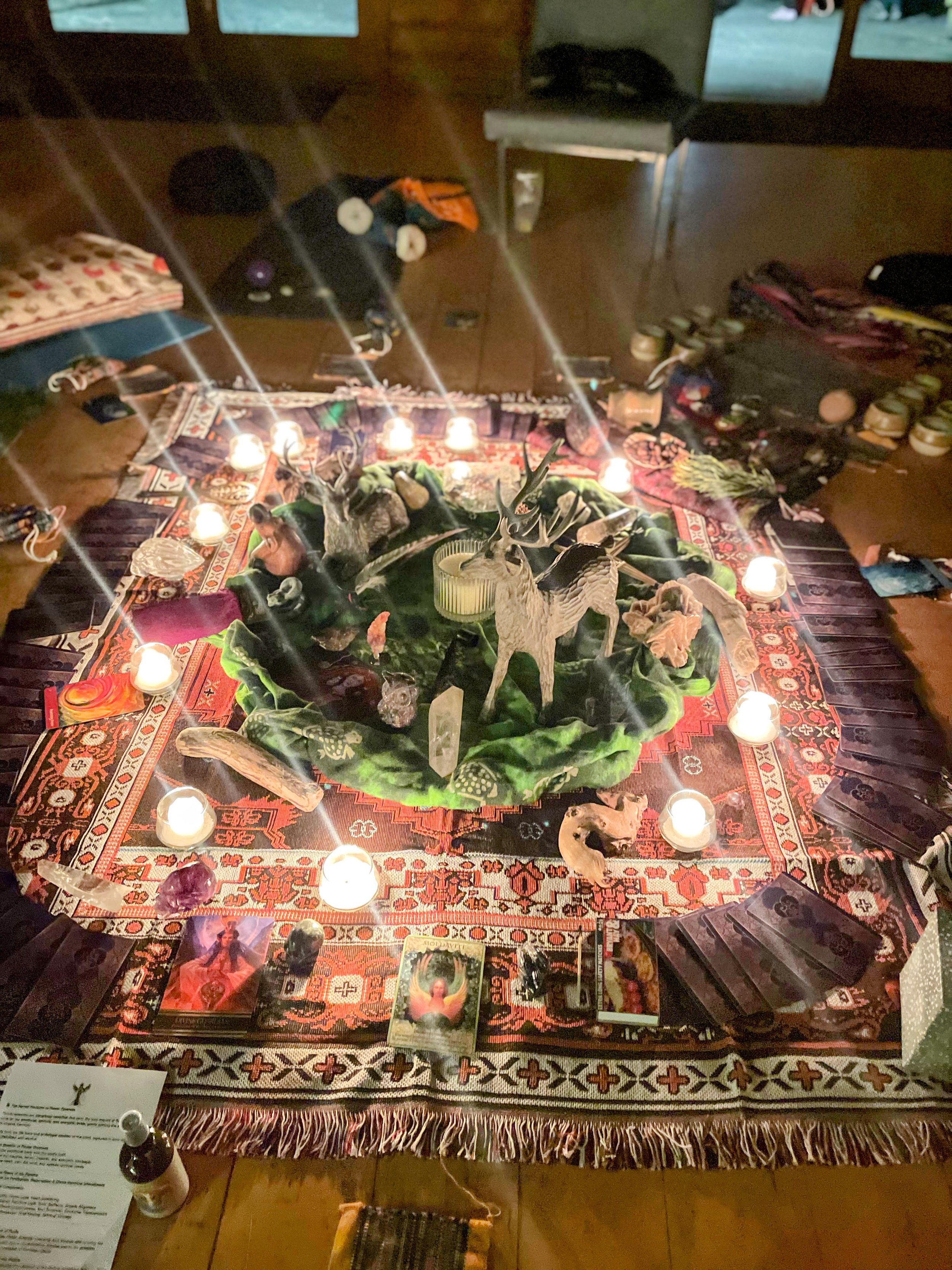 Ceremonial altar