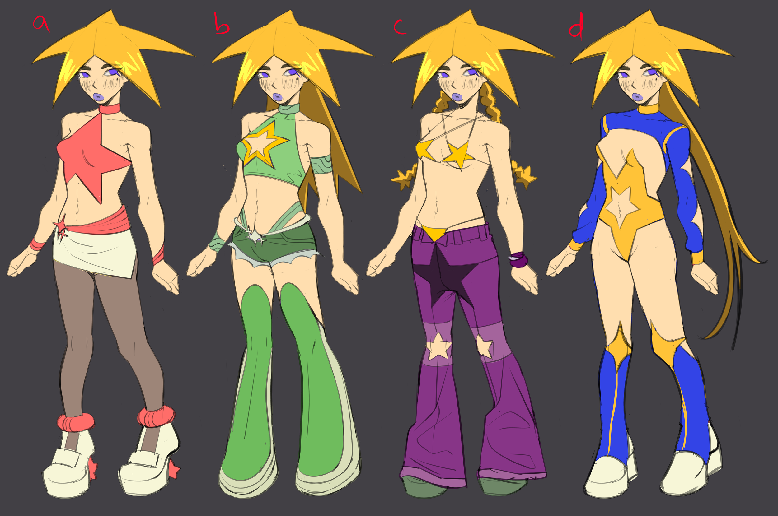 Comet/Star Vtuber Concept