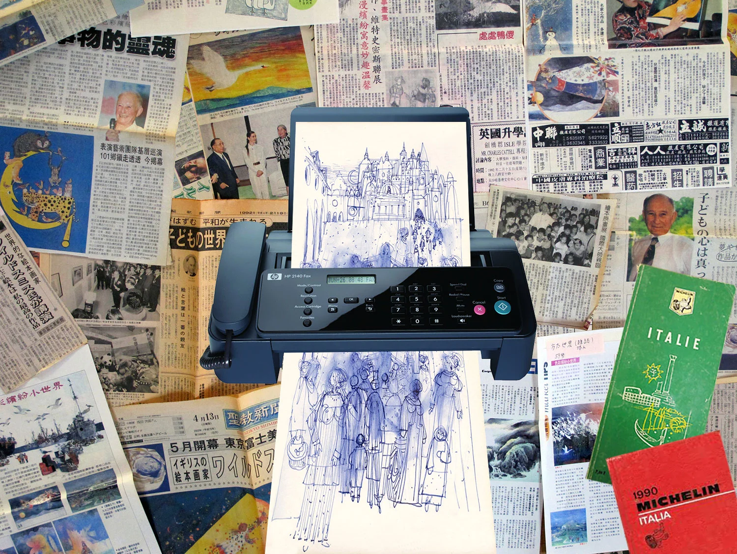 Chapter 5. 1990-2003. The nineties, Italy, Japan and the fax machine ...