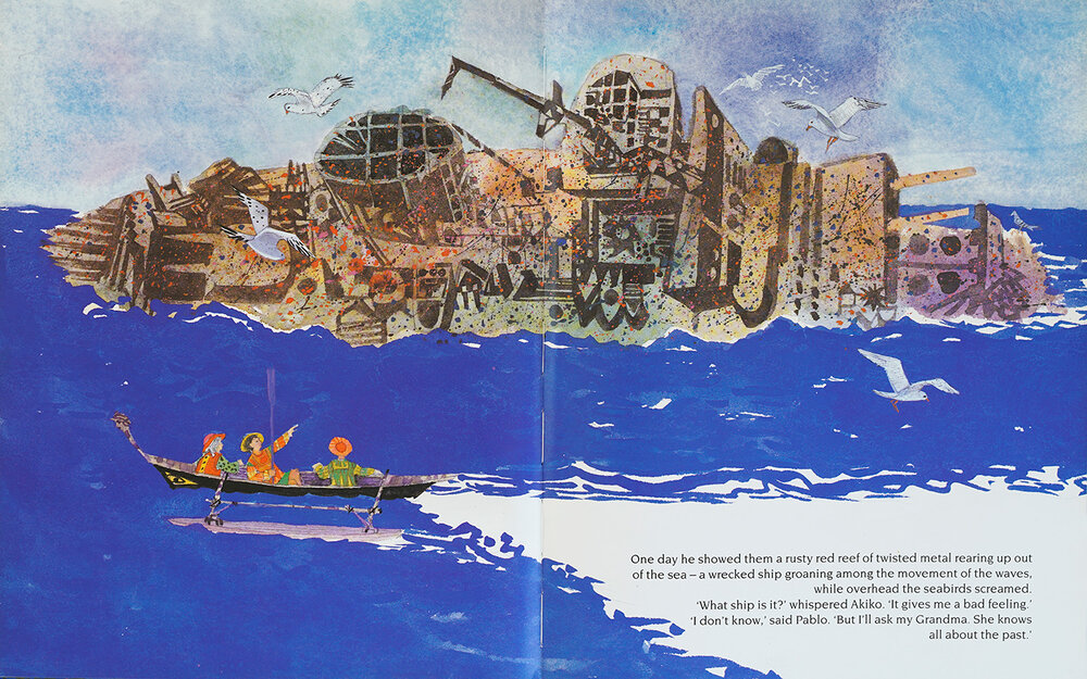 Over The Deep Blue Sea — BRIAN WILDSMITH Over The Deep Blue Sea — BRIAN WILDSMITH