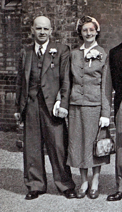 Paul and Annie Wildsmith, Brian's mum and dad.