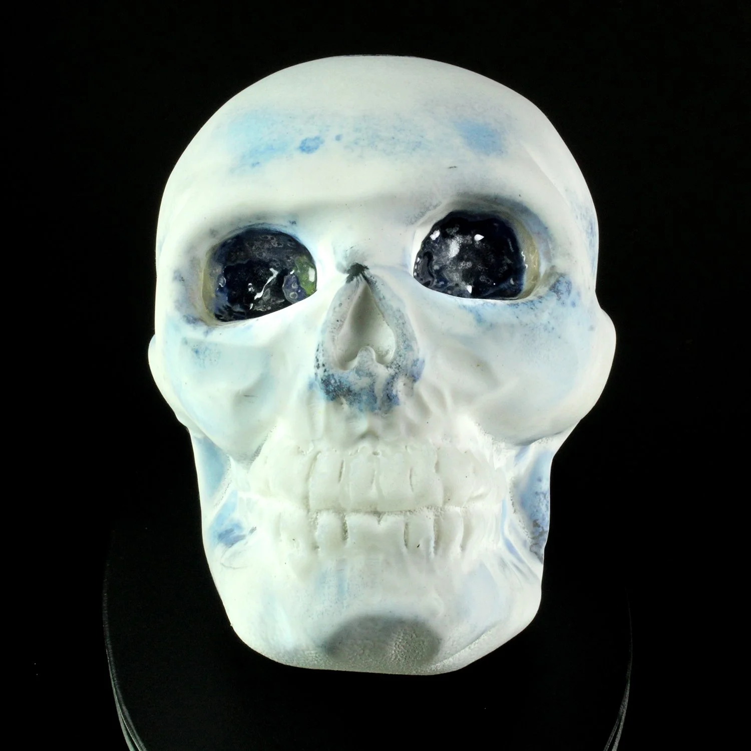 Inevitable Expansion limited edition glass skull by john Moran