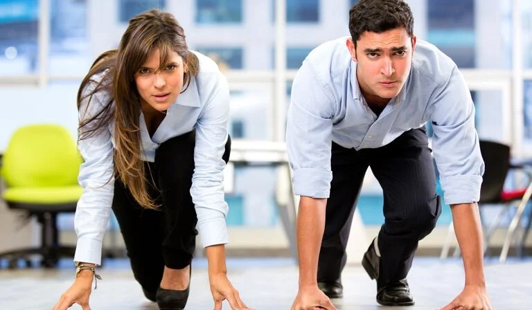 The biggest benefit of returning to the office is internal competition