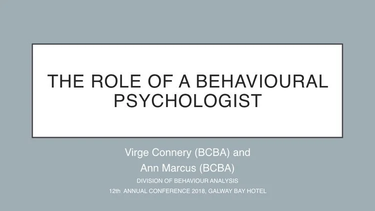 Conference Presentation