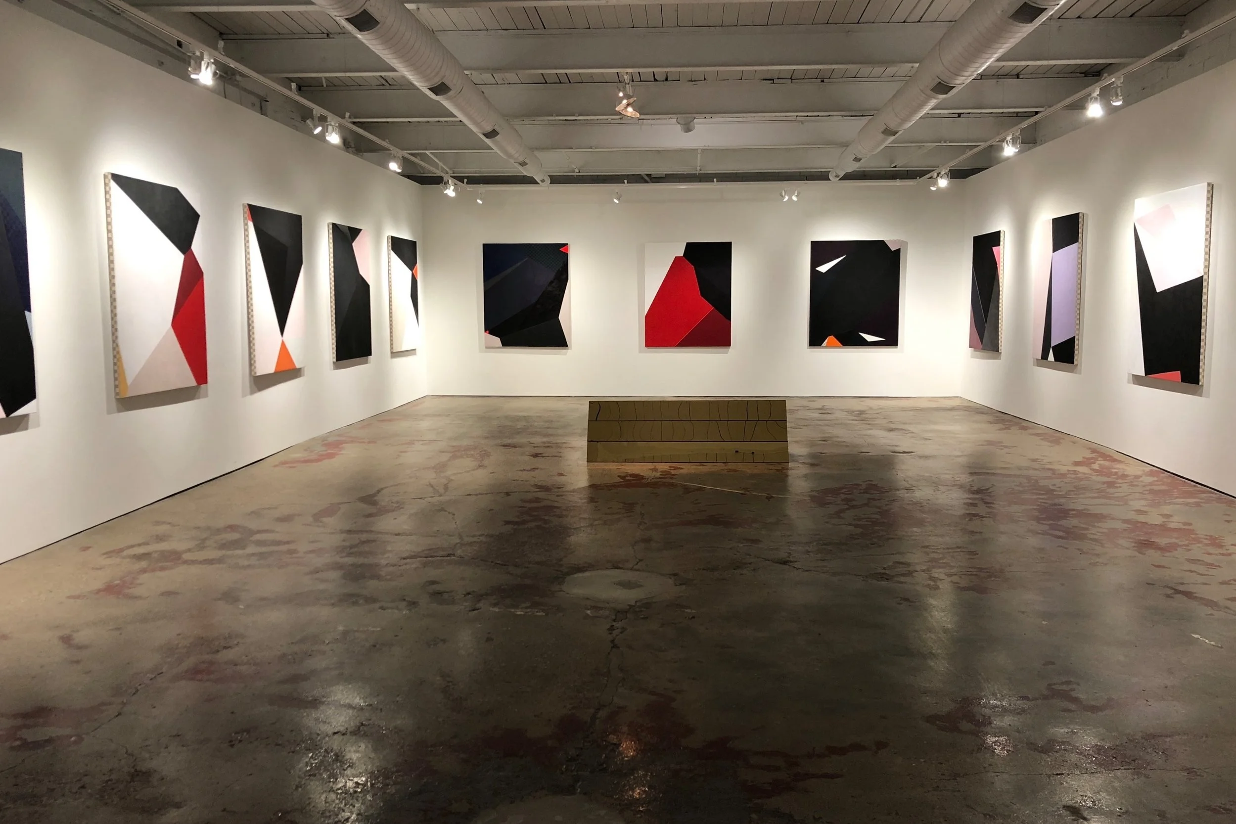 Install shot from Audrey Barcio: Under Influence, photo by Shauta Marsh.