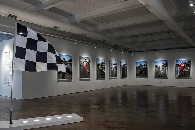 Install shot from Jesse Sugarmann: The People's 500 , photo by Kurt Nettleton.