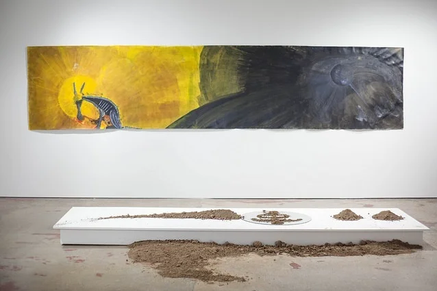 Install from Larissa Hammond: The/ a mind the b mind , photo by Kurt Nettleton.