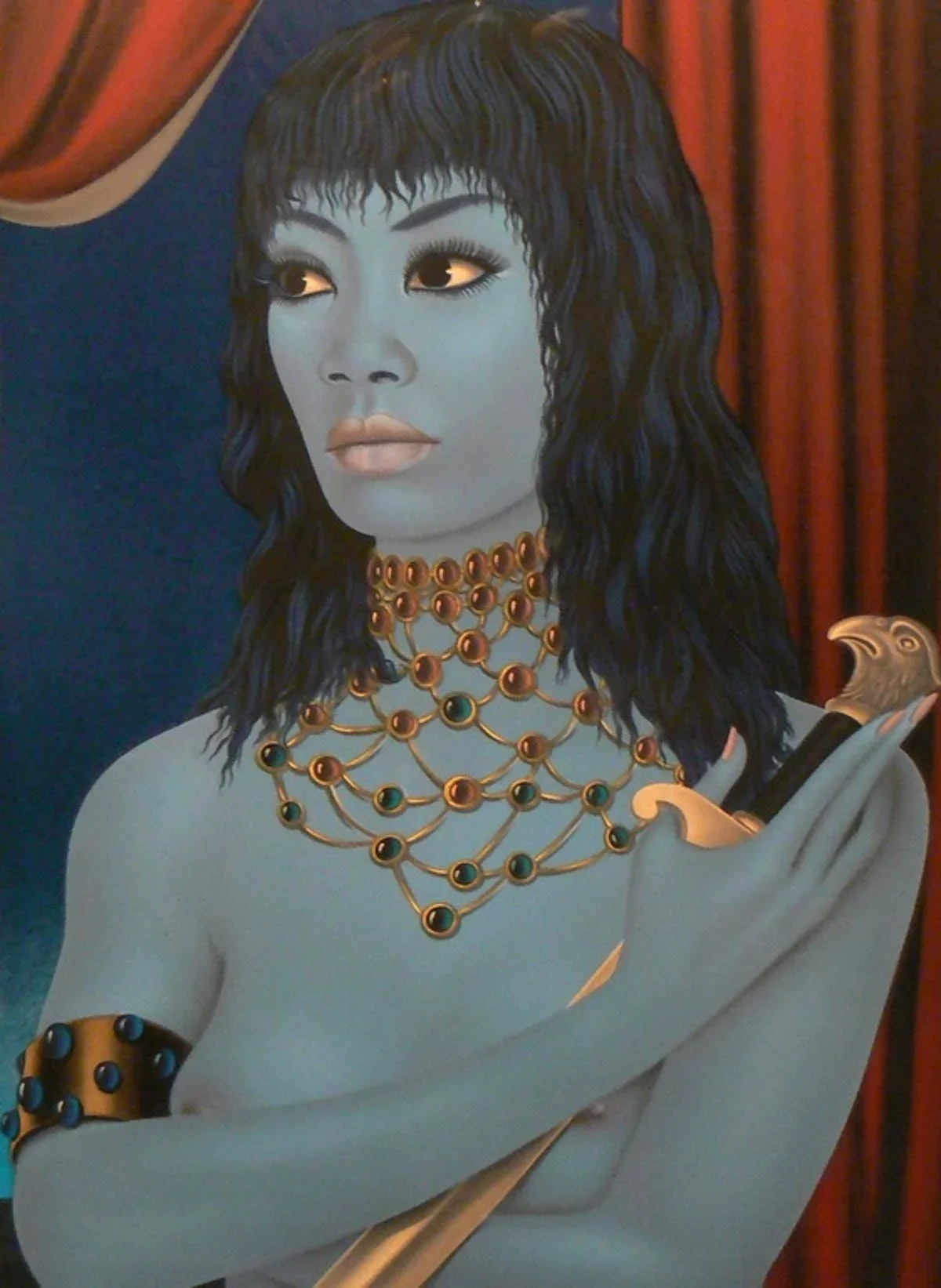 Blue Blood: Félix Labisse's Goddesses, Demons, and the Space Between
