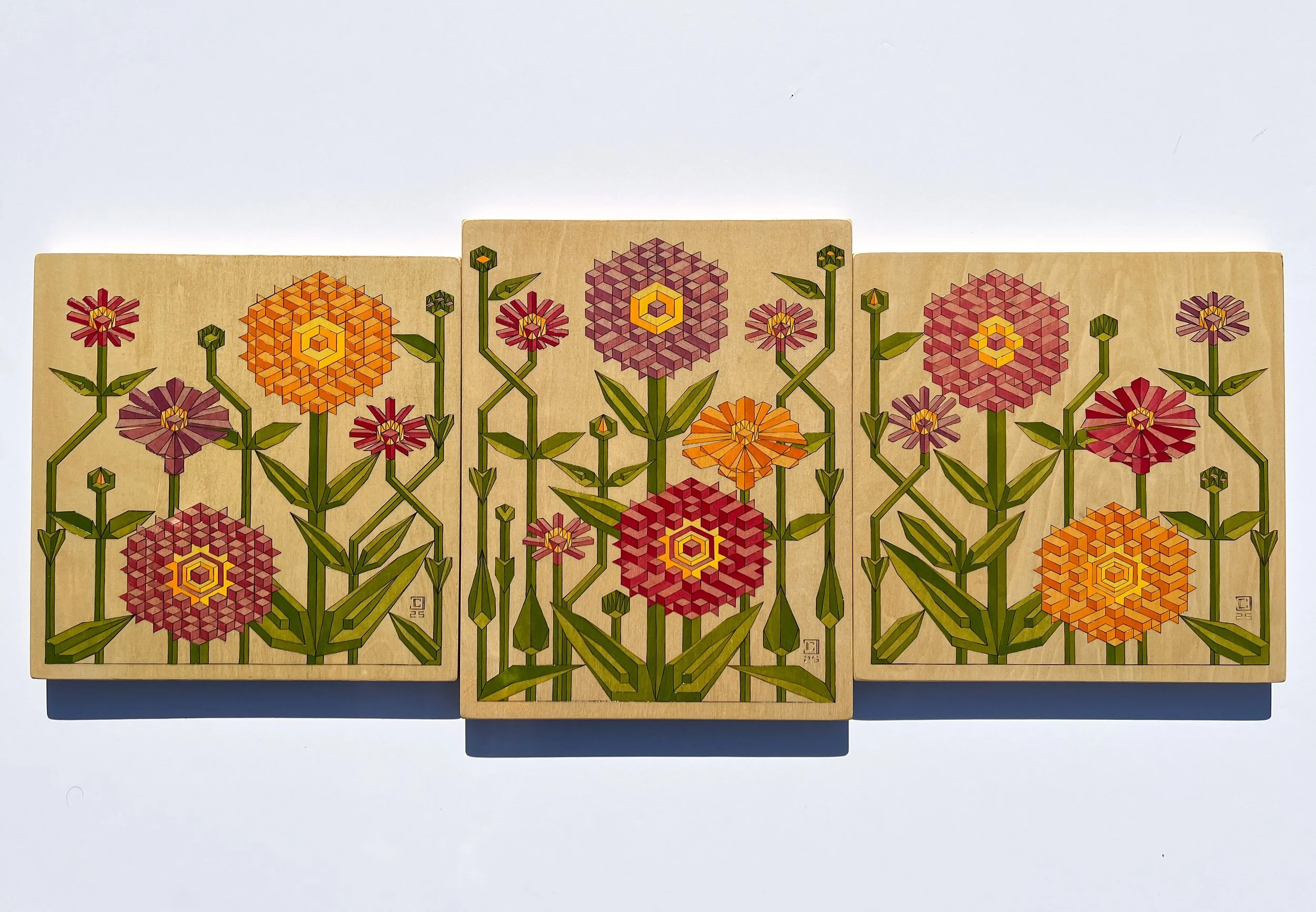 Justin Cooper-Yard Works: Geometric Botanical Studies