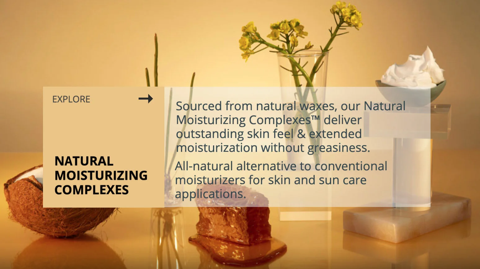 Natural Moisturizing Complexes™ 