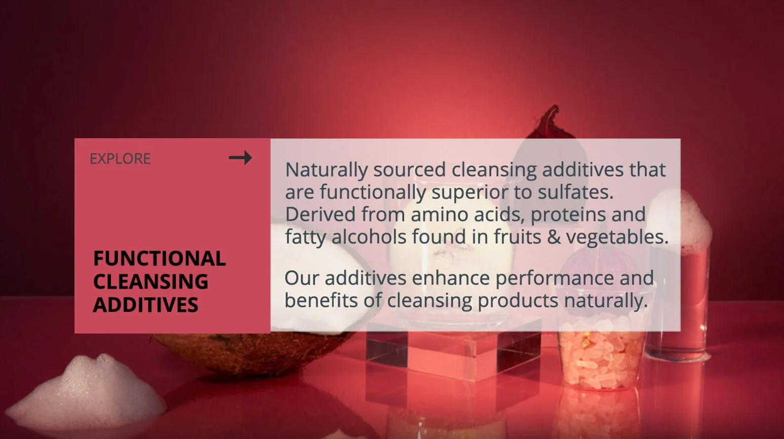 Functional Cleansing Additives