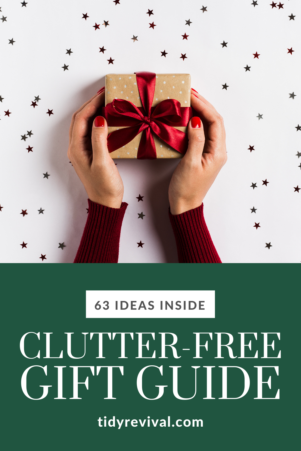 Clutter-Free Gift Guide 2020 | Tidy Revival
