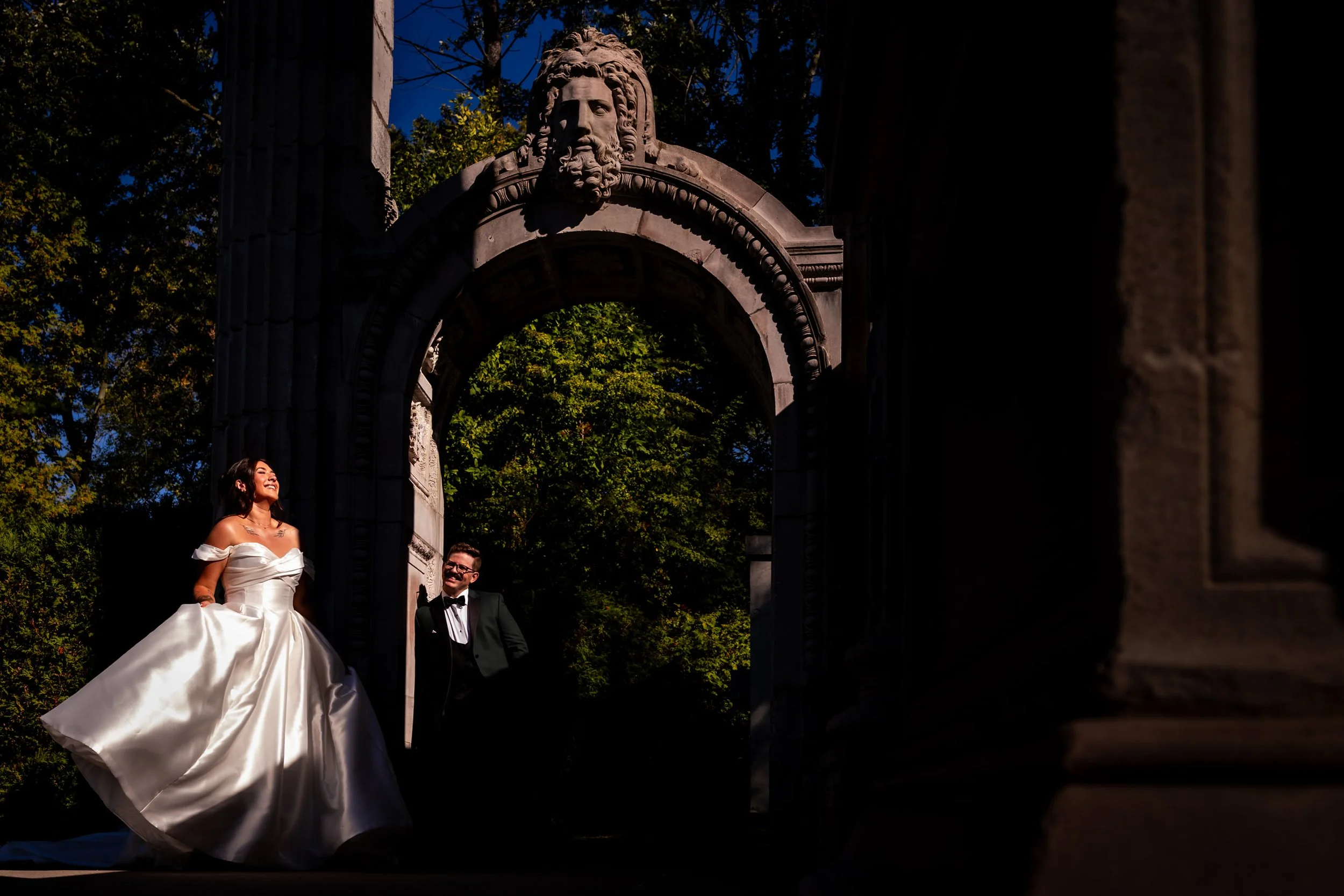 The Guild Inn columns portrait