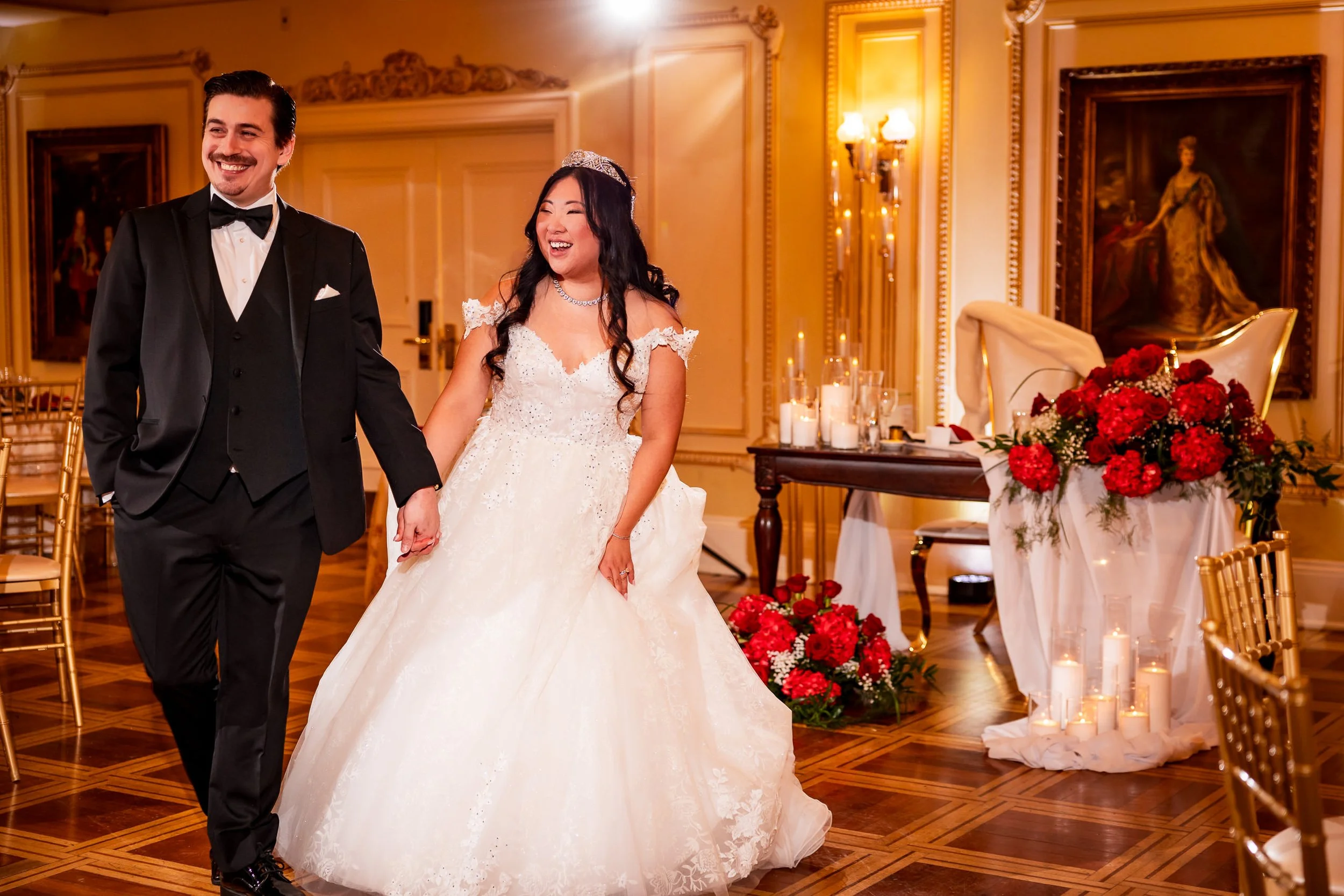 Prince of Wales Hotel Wedding in Niagara on the Lake with Valentine’s Day Romance, Snow, and One Very Fancy Mannequin | Francine and Gord